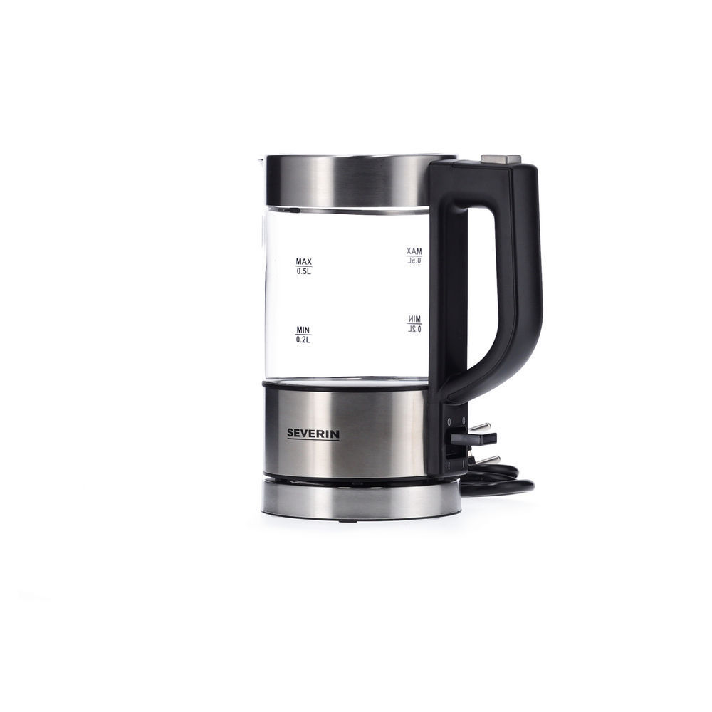 Severin WK 3472 Glas Wasserkocher 0 5l