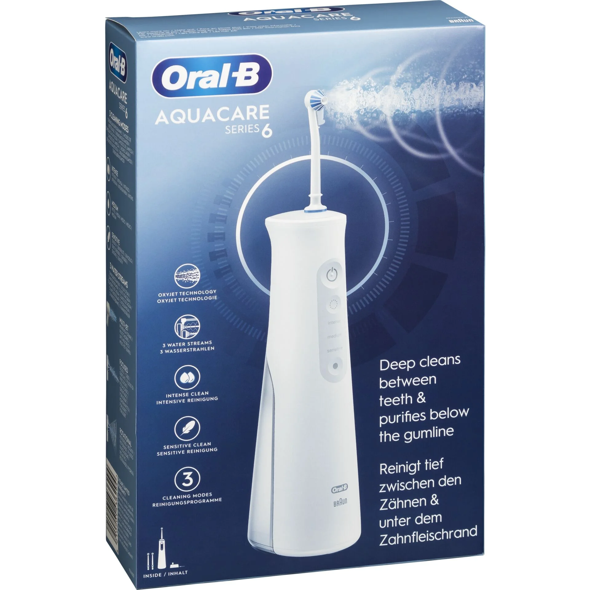 Oral B AquaCare 6 Munddusche Zahnpflege
