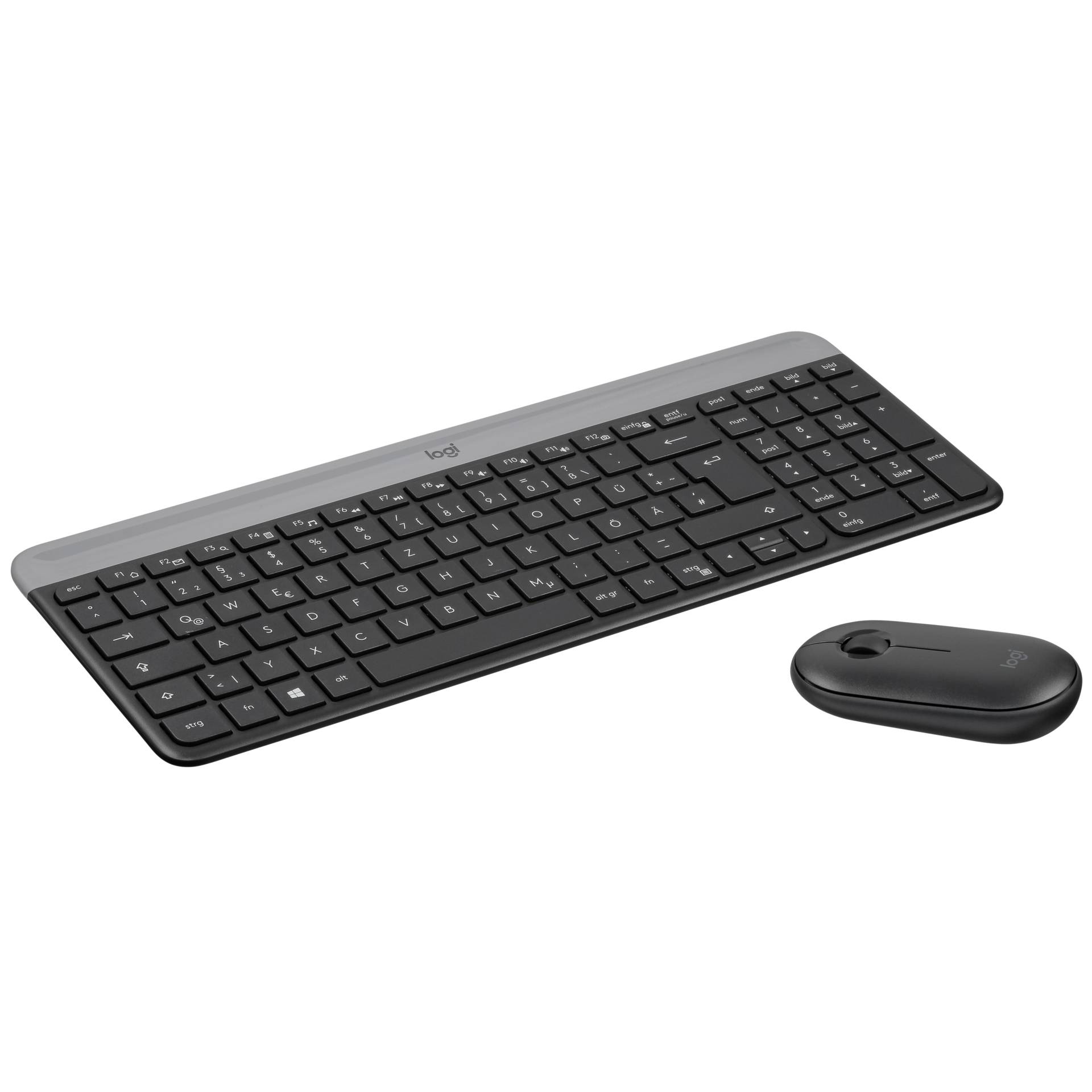 Logitech MK470 Slim Combo grafit Tastaturen & Maeuse