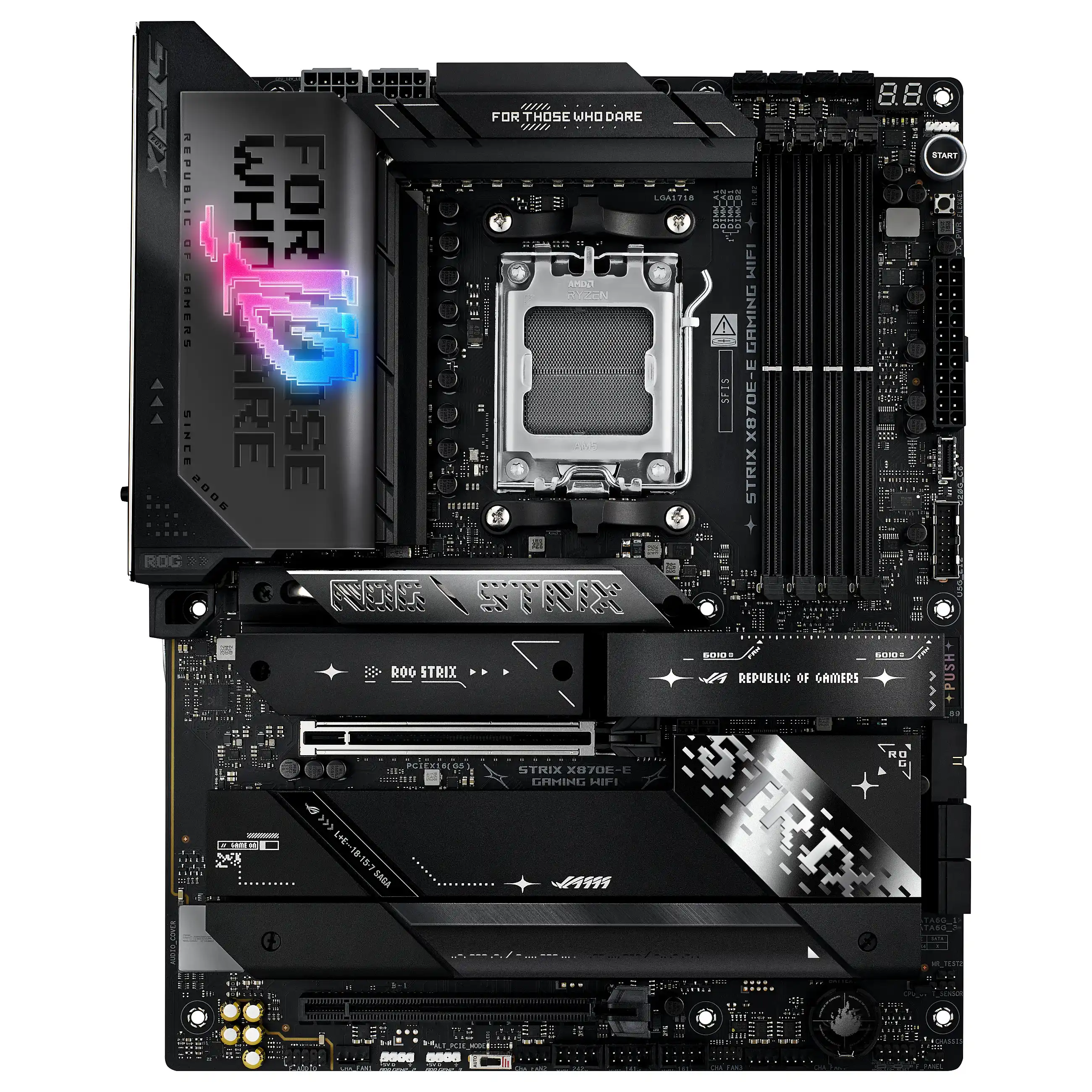 ASUS ROG STRIX X870E E GAMING WIFI AMD X870E Sockel AM5 ATX PC-Zubehoer