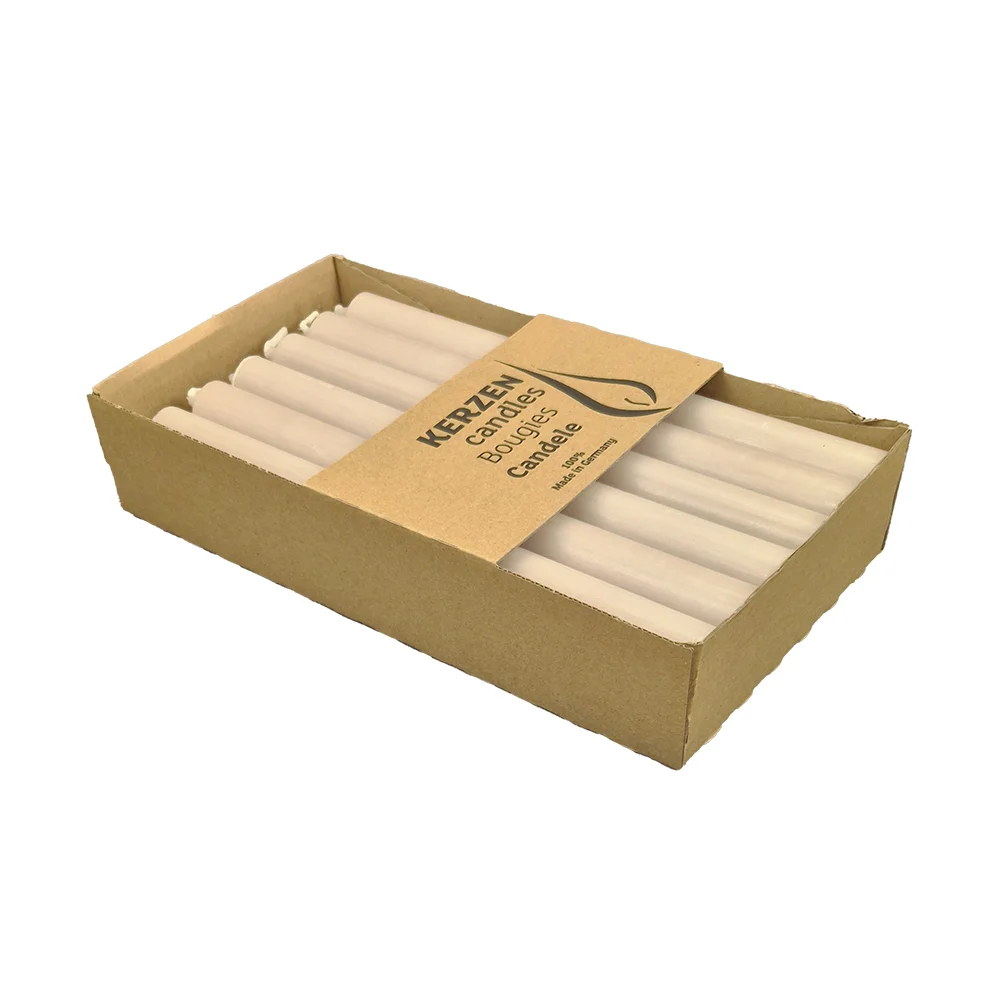 Wenzel Rustic Stabkerze 250x22 mm Sp    ohne KonusVE 12 Stk   sahara Kerzen & Kerzenhalter