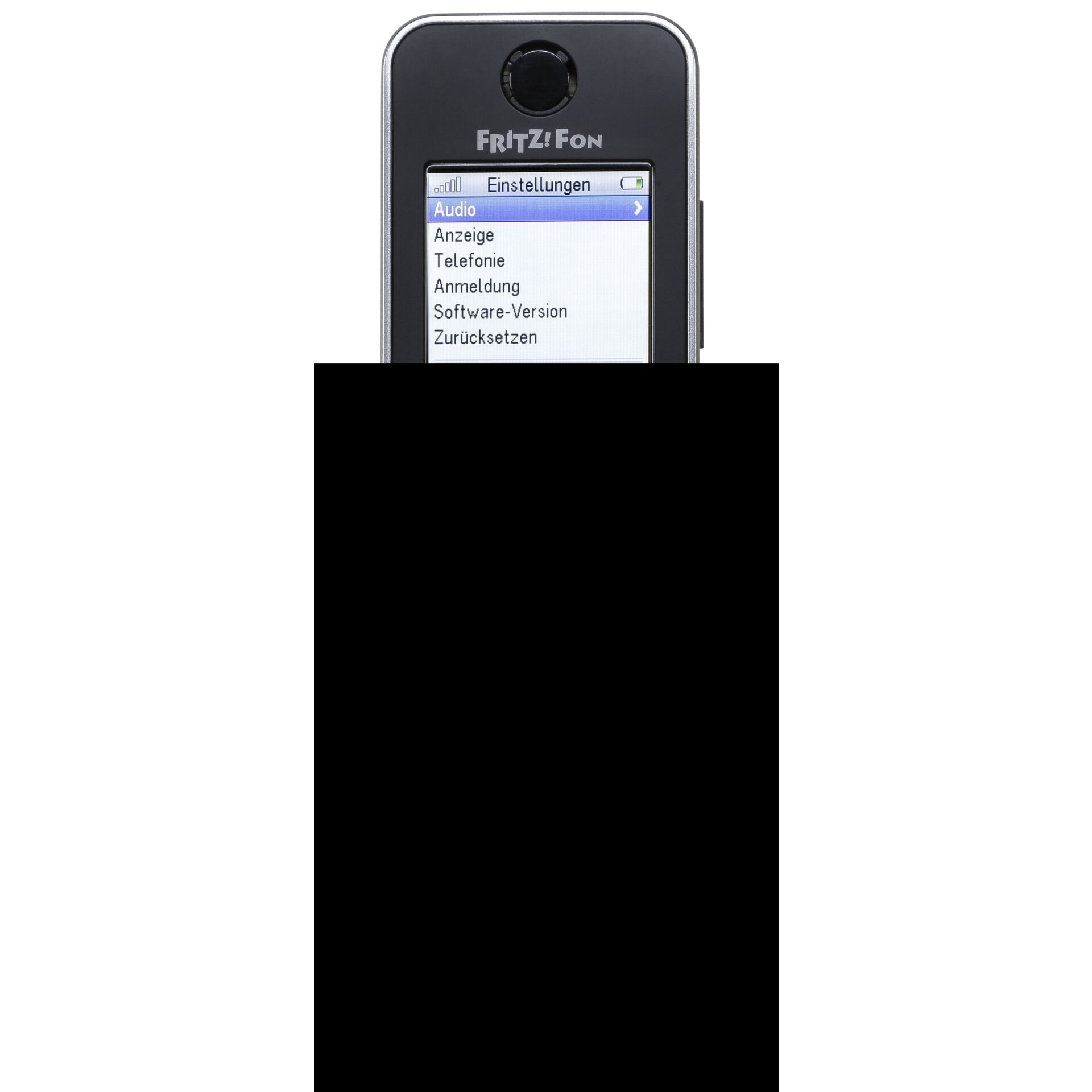 Fon FRITZ  C6 DECT Telefon Anrufer Identifikation Schwarz Netzwerk