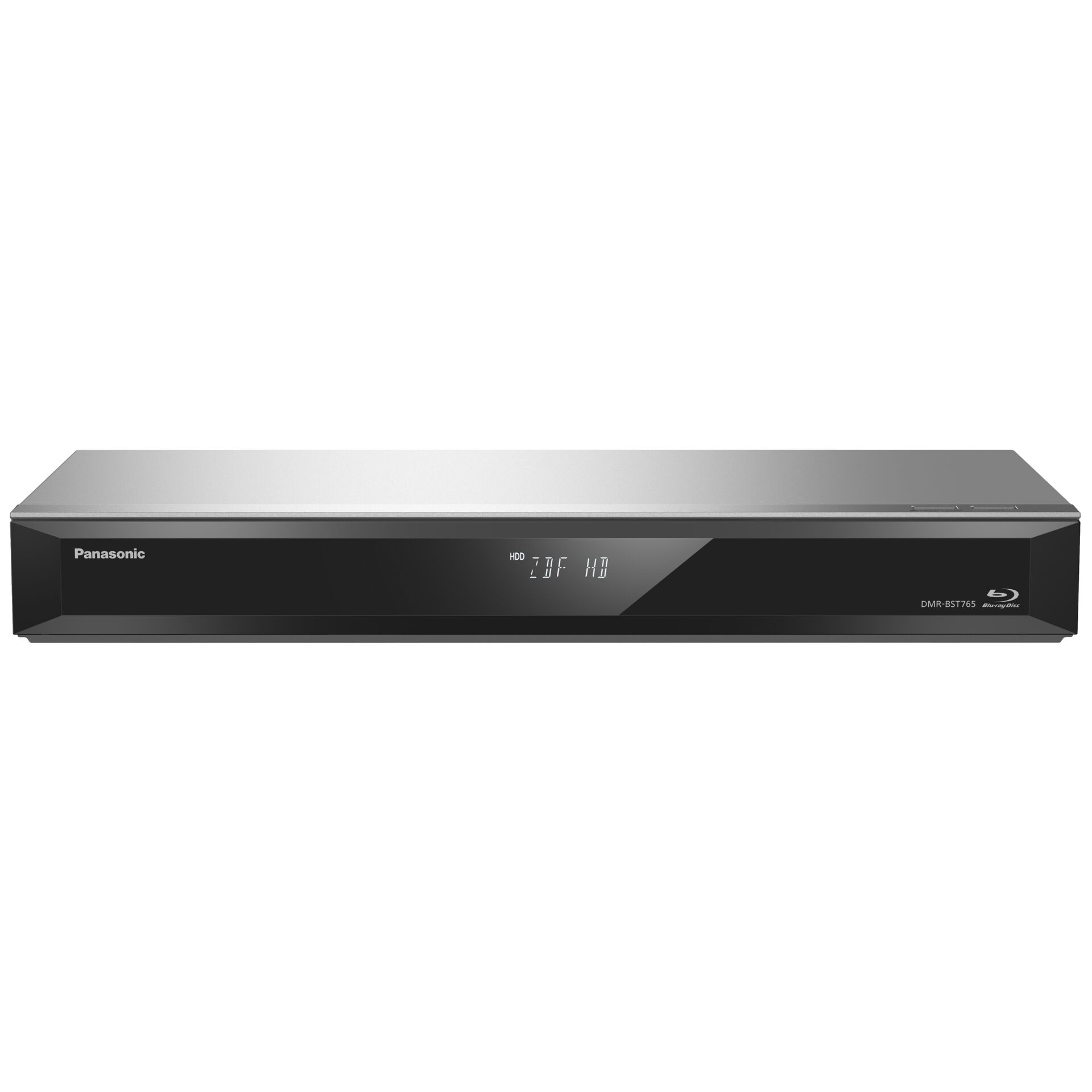 Panasonic Blu ray Player DMR BST765AG  500 GB  WLAN  UltraHD 4K  silver black PC-Zubehoer