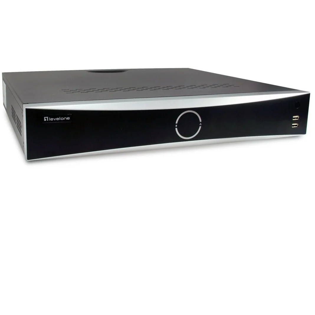 Level One NVR 0411 32 Kanal Netzwerk Videorek  PoE H 265 10TB Netzwerk-Videorekorder