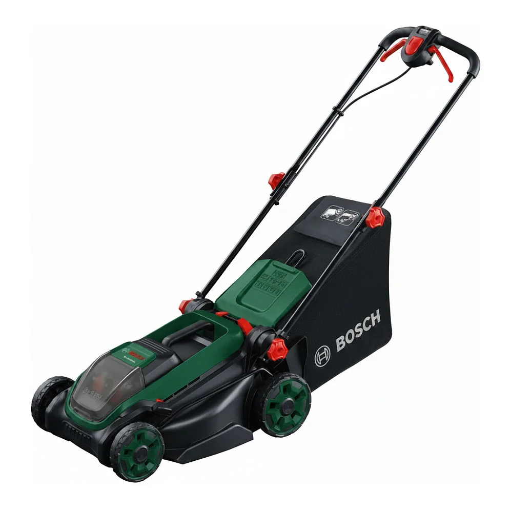 Bosch Rotak 18V2 38 Set Akku Rasenmaeher Gartenmaschinen
