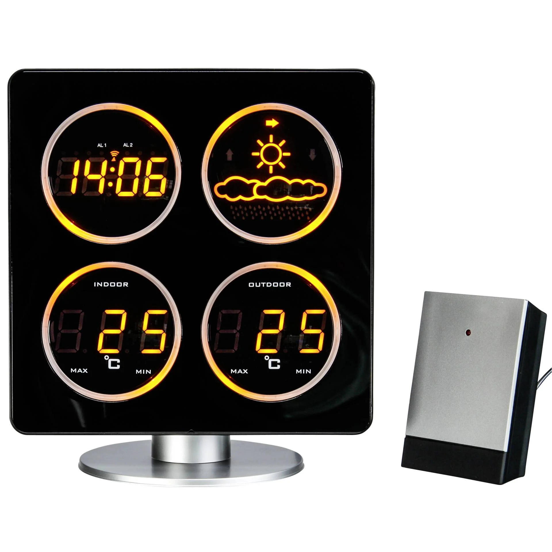 TechnoLine Wetterstation WS 6830 amber Wetterstationen