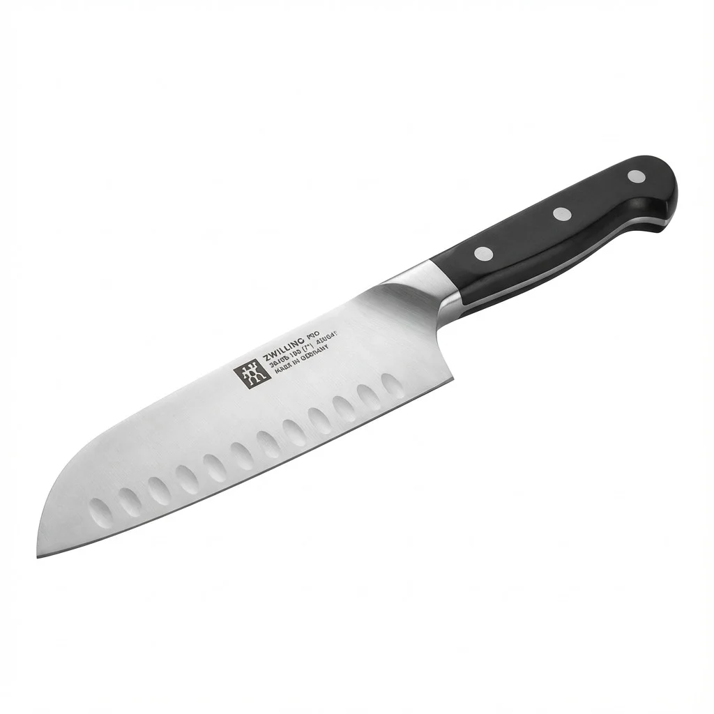ZWILLING 38408 181 0 Santokumesser mit Kullen PRO  18 cm Kuechenkleingeraete