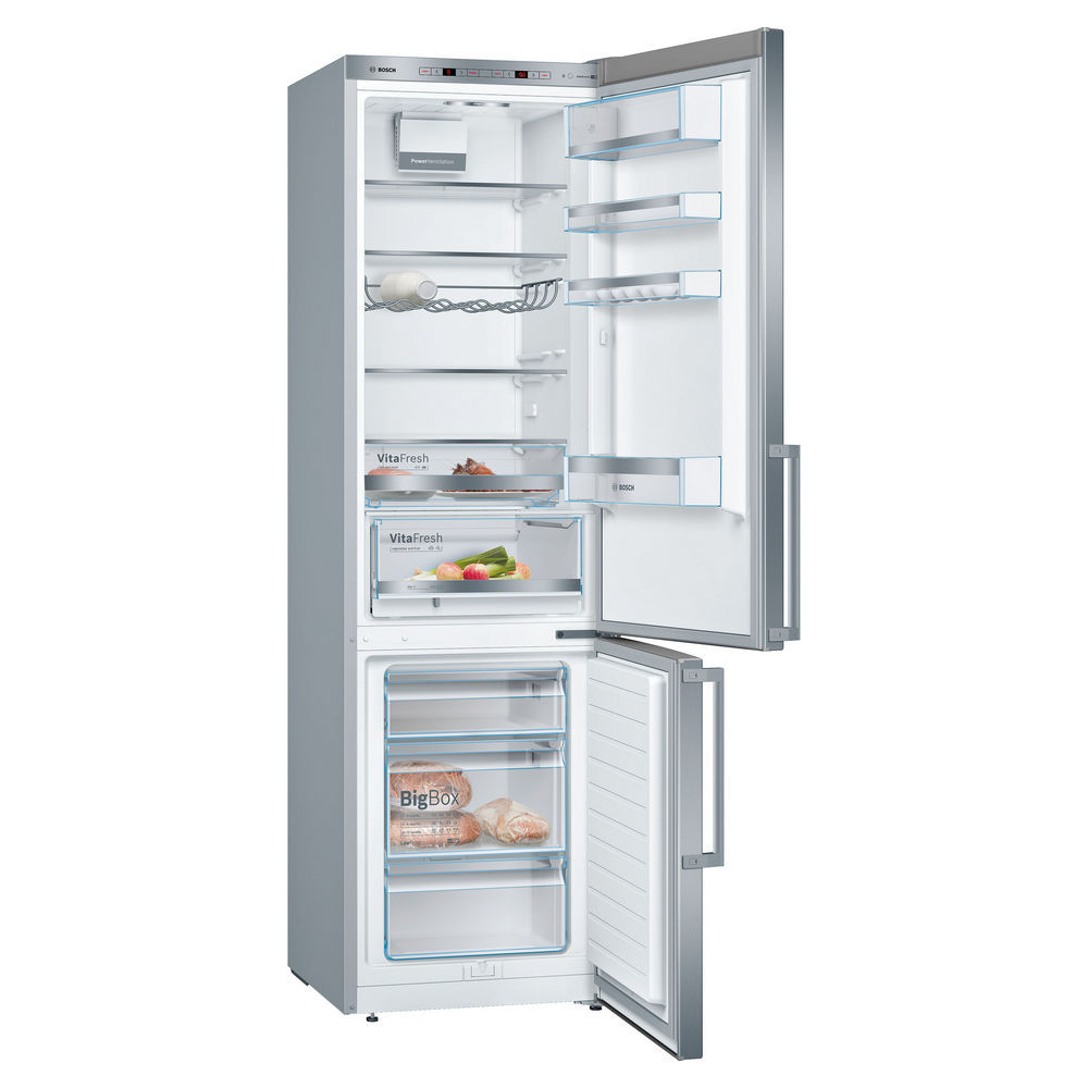 Bosch Kuehl  Gefrierkombination KGE398IBP  EEK B  inox antifingerprint Kuechengrossgeraete