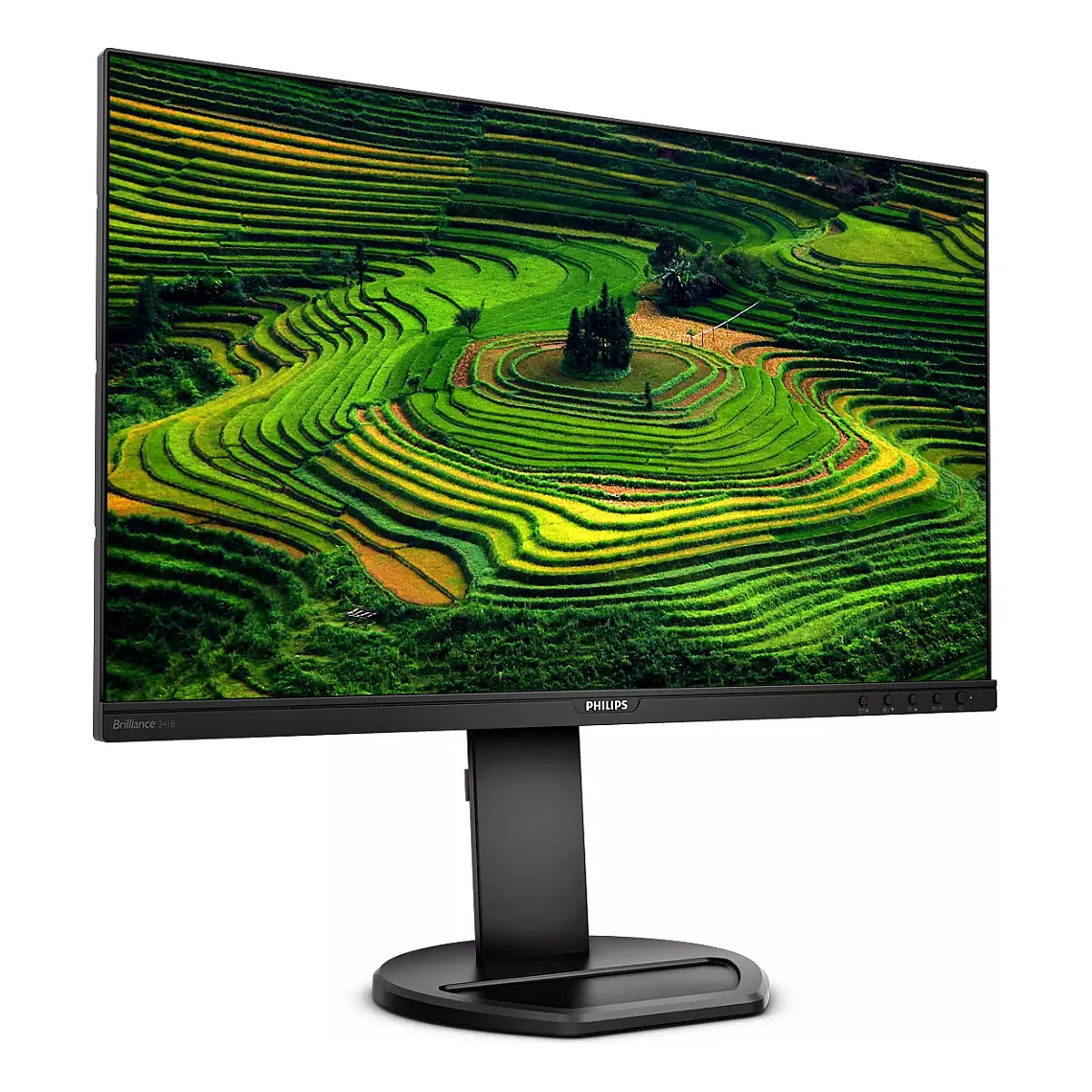 Philips 61cm 24    1920x1080  B Line 241B8QJEB 16 9 FHD IPS 5ms 75Hz HDMI DVI VGA DP Speaker Black Monitore