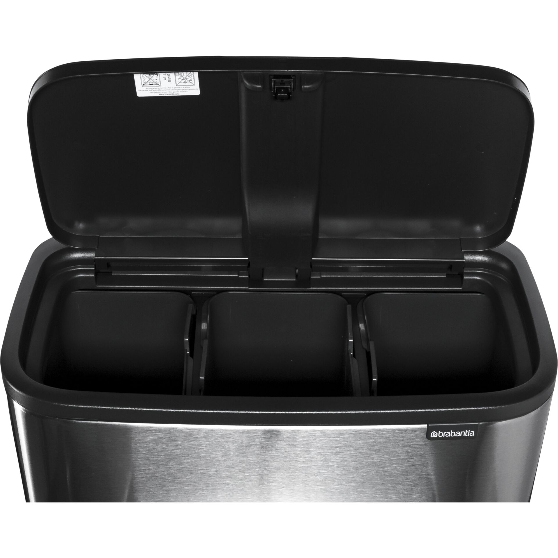 Brabantia Muelleimer Bo Touch Bin Stahl matt FPP 11 23 L