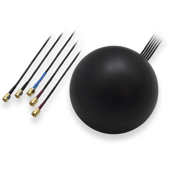 Teltonika PR1KCO28 Combo MIMO Antenne   Mobile GNSS WiFi   Dach SMA   28cm Antennen