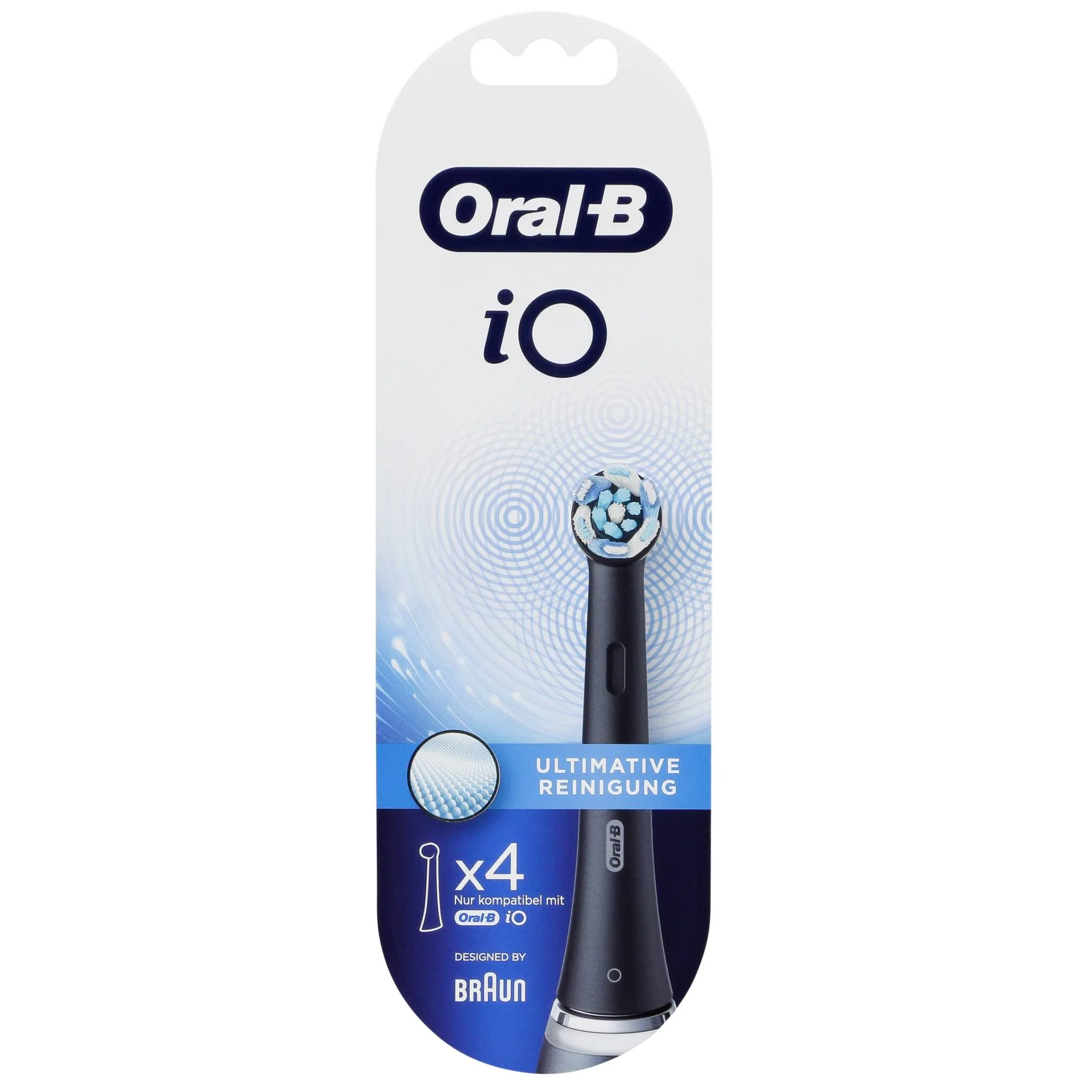 Oral B iO Aufsteckbuersten Ultimative Reinigung 4er BLACK Zahnpflege