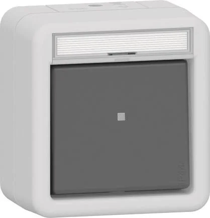 GIRA 315630 Wipptaster Wechsler BSF WG AP Grau Smart Home
