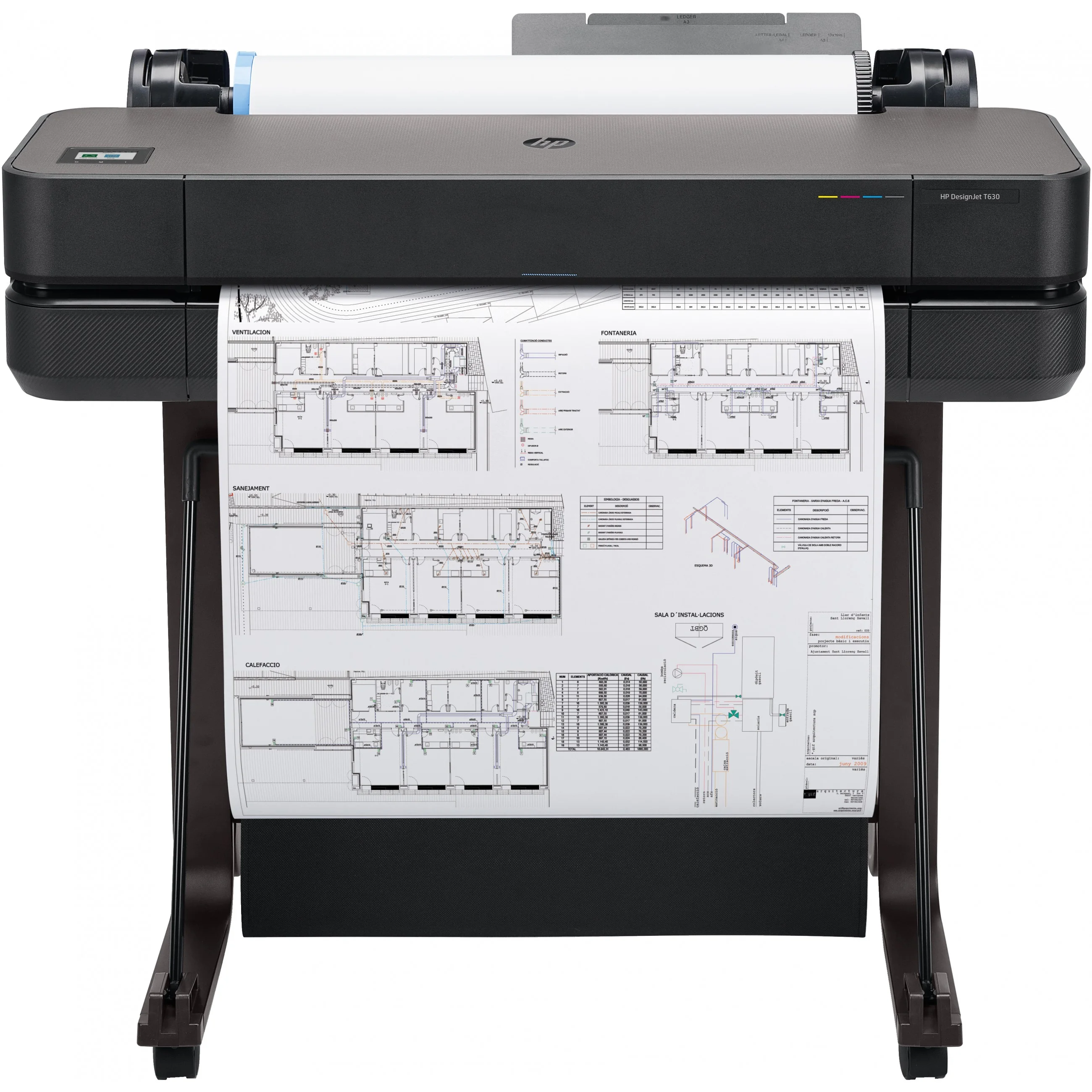 HP Designjet T630 24 Zoll Drucker 2025 Edition Drucker & Scanner