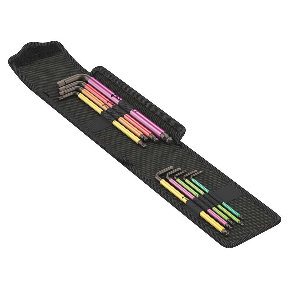 Wera Winkelschluesselsatz Bicycle Set Tasche  9 teilig Schraubendreher & Zangen