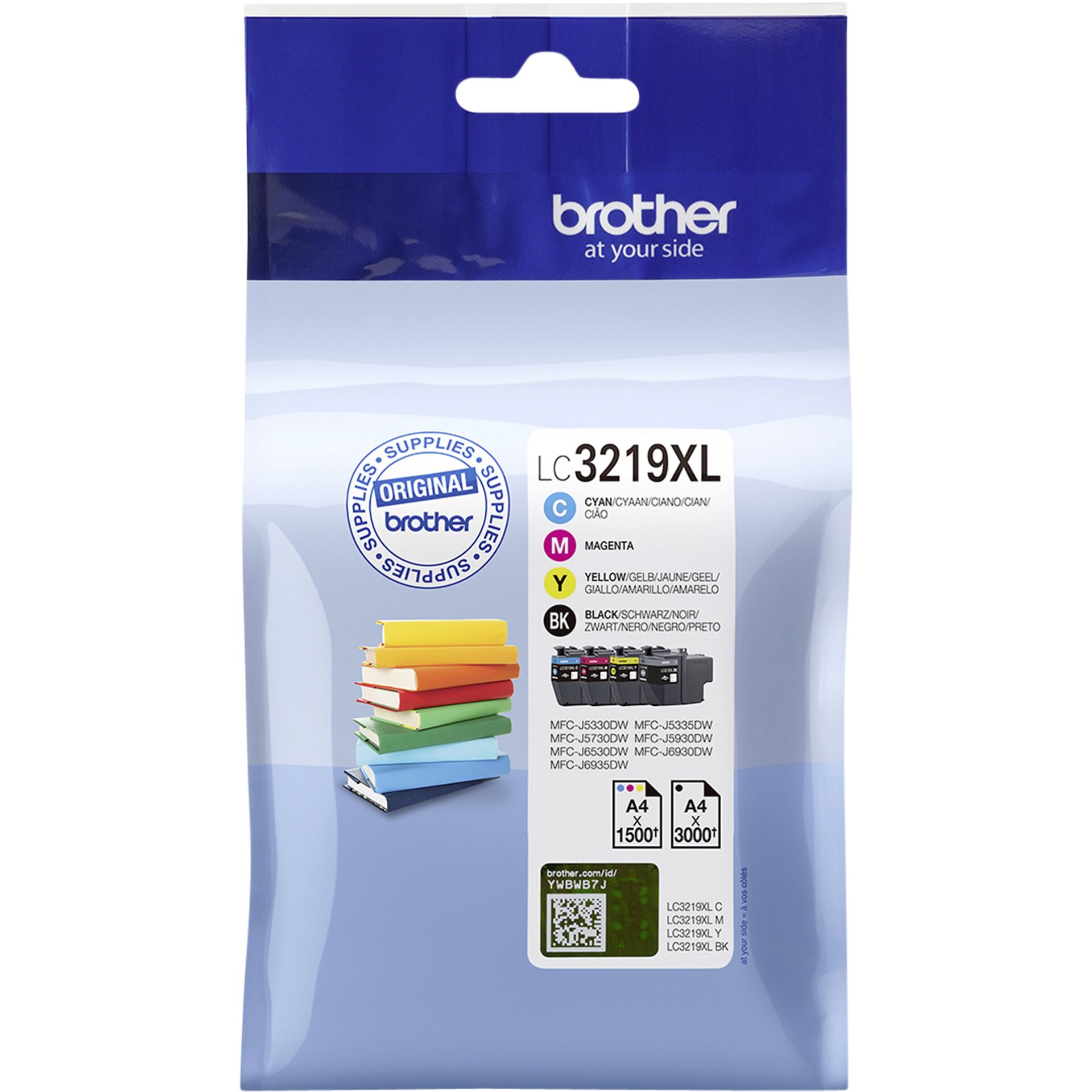 Brother LC 3219 XL Value Pack C M Y BK Drucker & Scanner