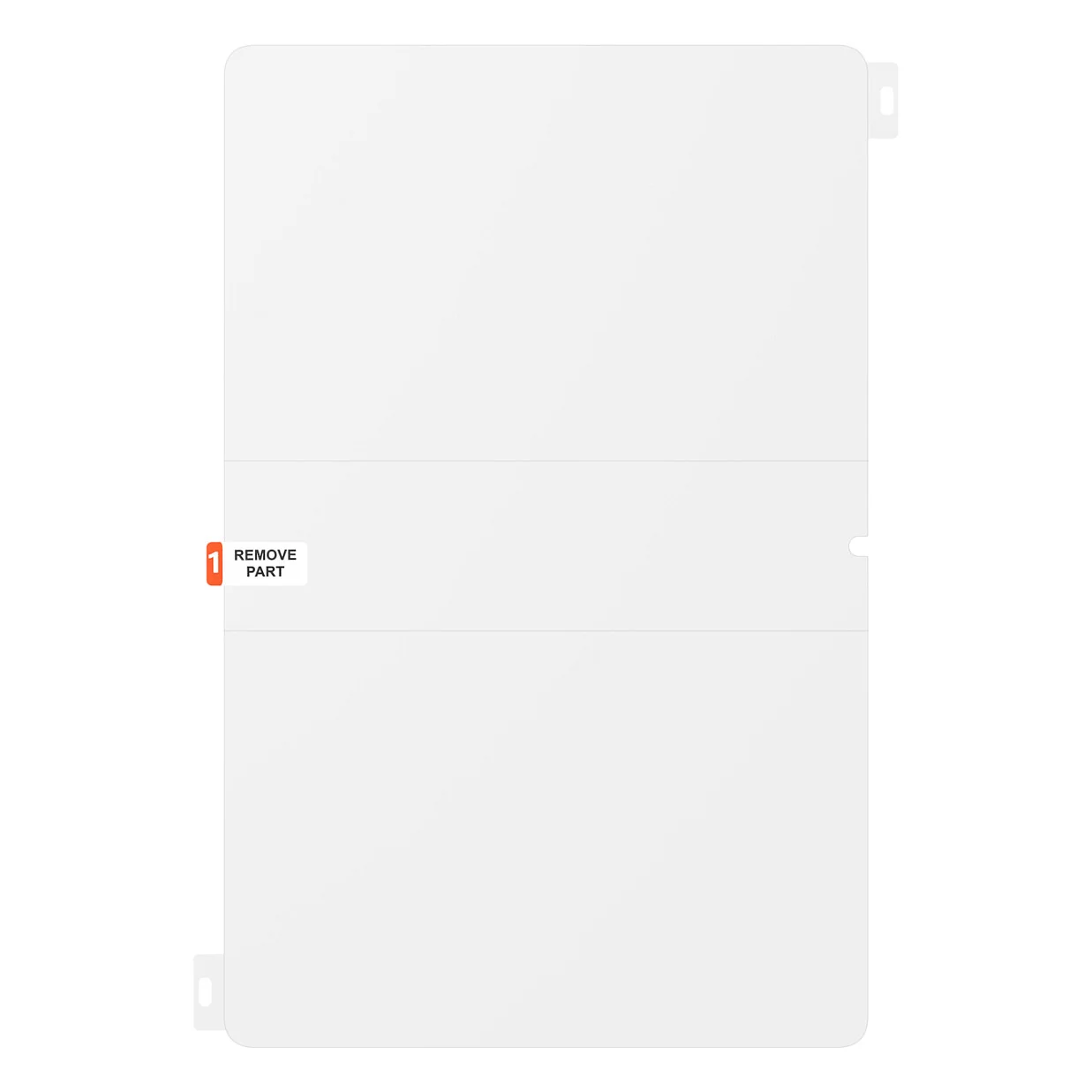 Samsung Anti Reflecting Screen Protector fuer das Galaxy Tab S10 FE  Handys & Tablets
