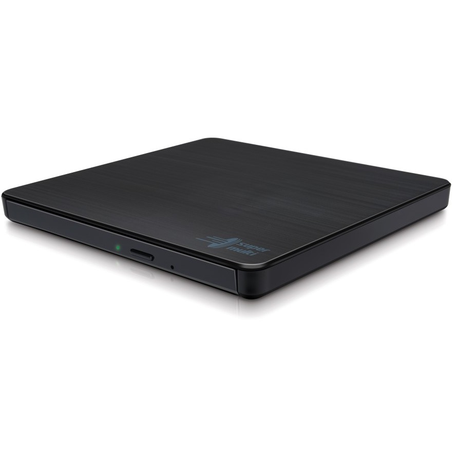 Hitachi LG Data Storage Externer DVD Brenner HLDS GP60NB60 Slim USB black PC-Zubehoer