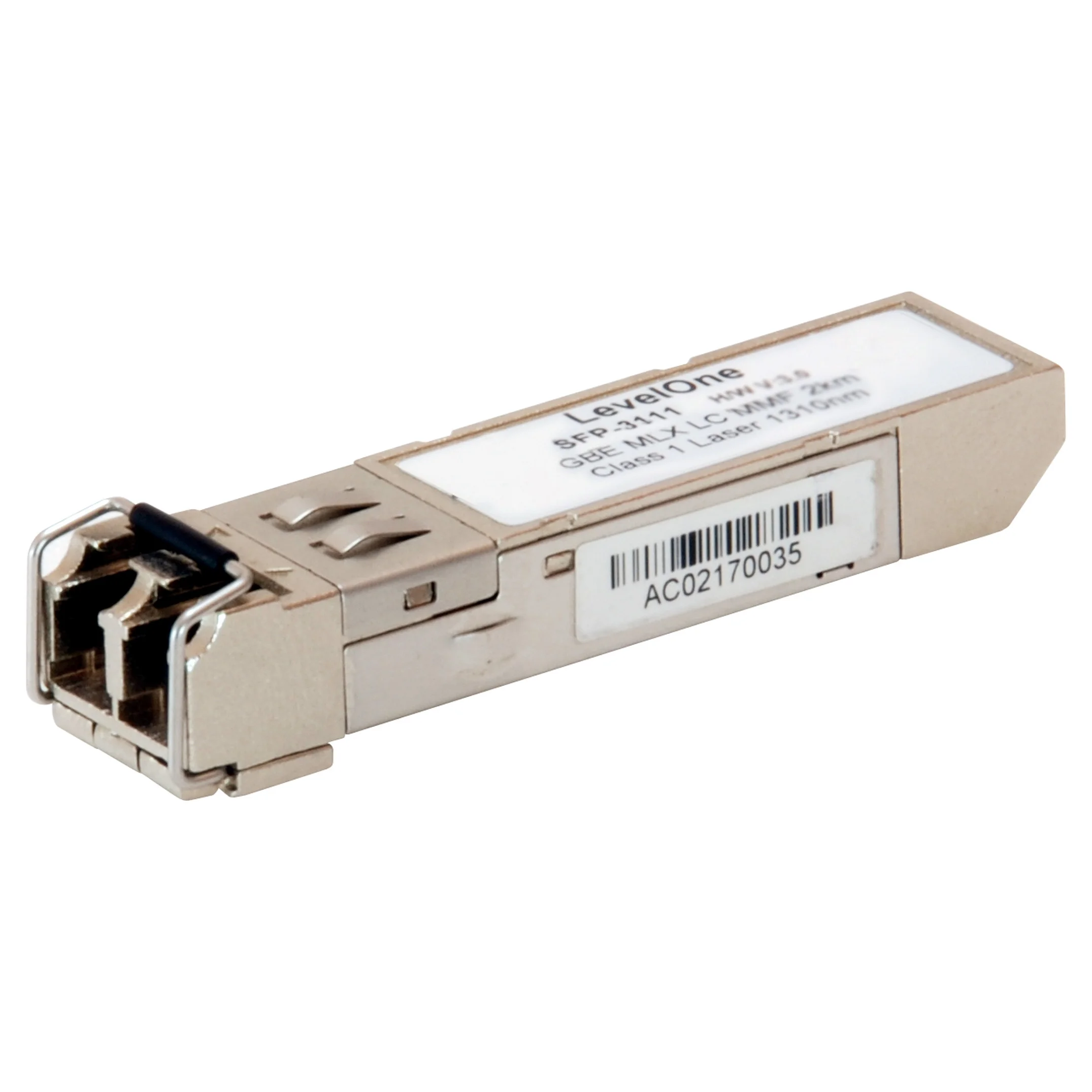 LevelOne 1 25G Multi Mode SFP Transceiver 2km 1310nm
