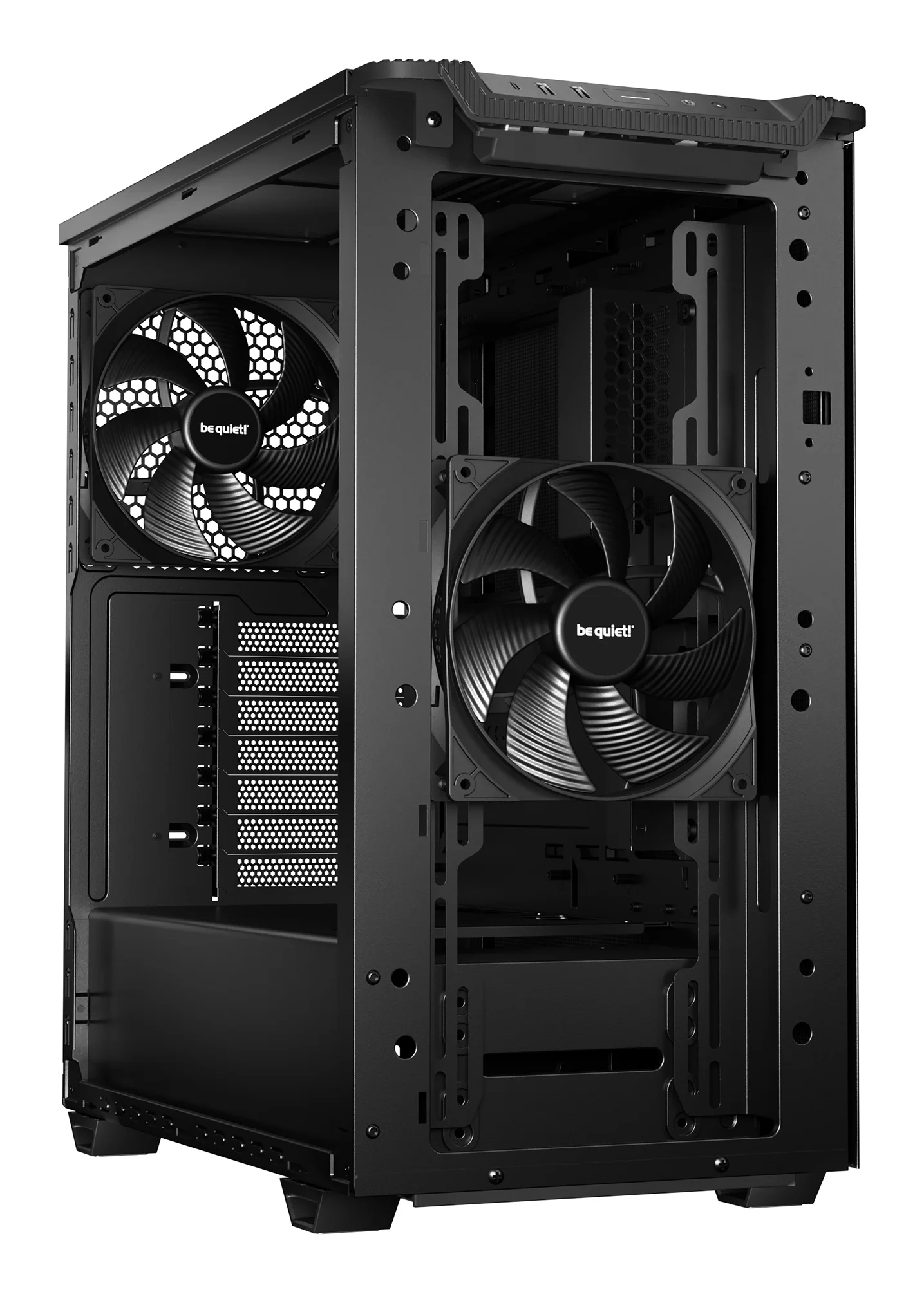 be quiet  PURE BASE 501 Airflow Window Black Midi Tower Schwarz PC-Zubehoer
