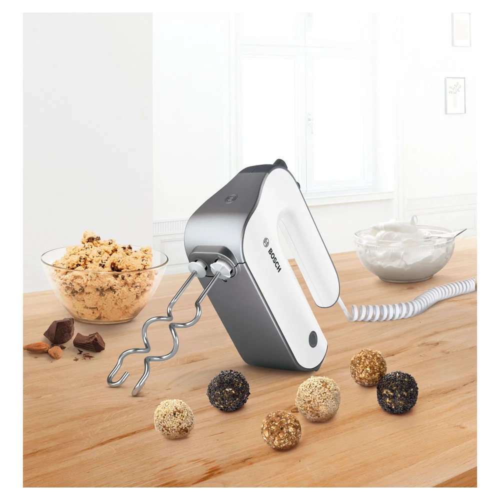 Bosch Handmixer MFQ49300  weiss dark silver Kuechenkleingeraete
