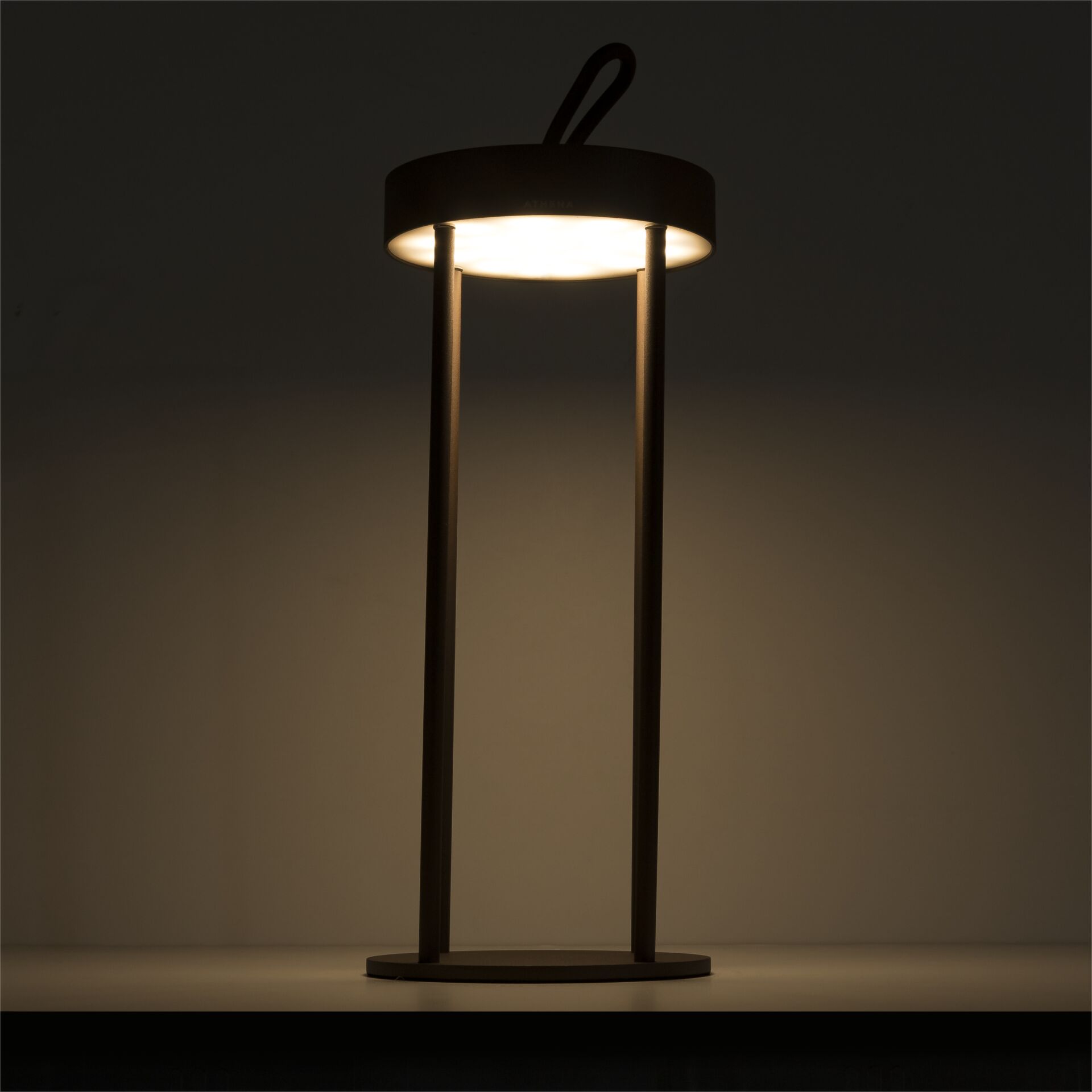 Century LED Tischlampe ATHENA corten 3W 3000K Dimm  IP54 Color Beleuchtung