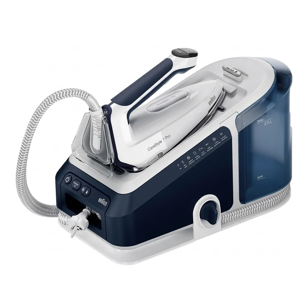 Braun CareStyle 7 Pro IS 7282 BL 2700 W 2 l EloxalPlus soleplate Blau Buegeln & Naehen