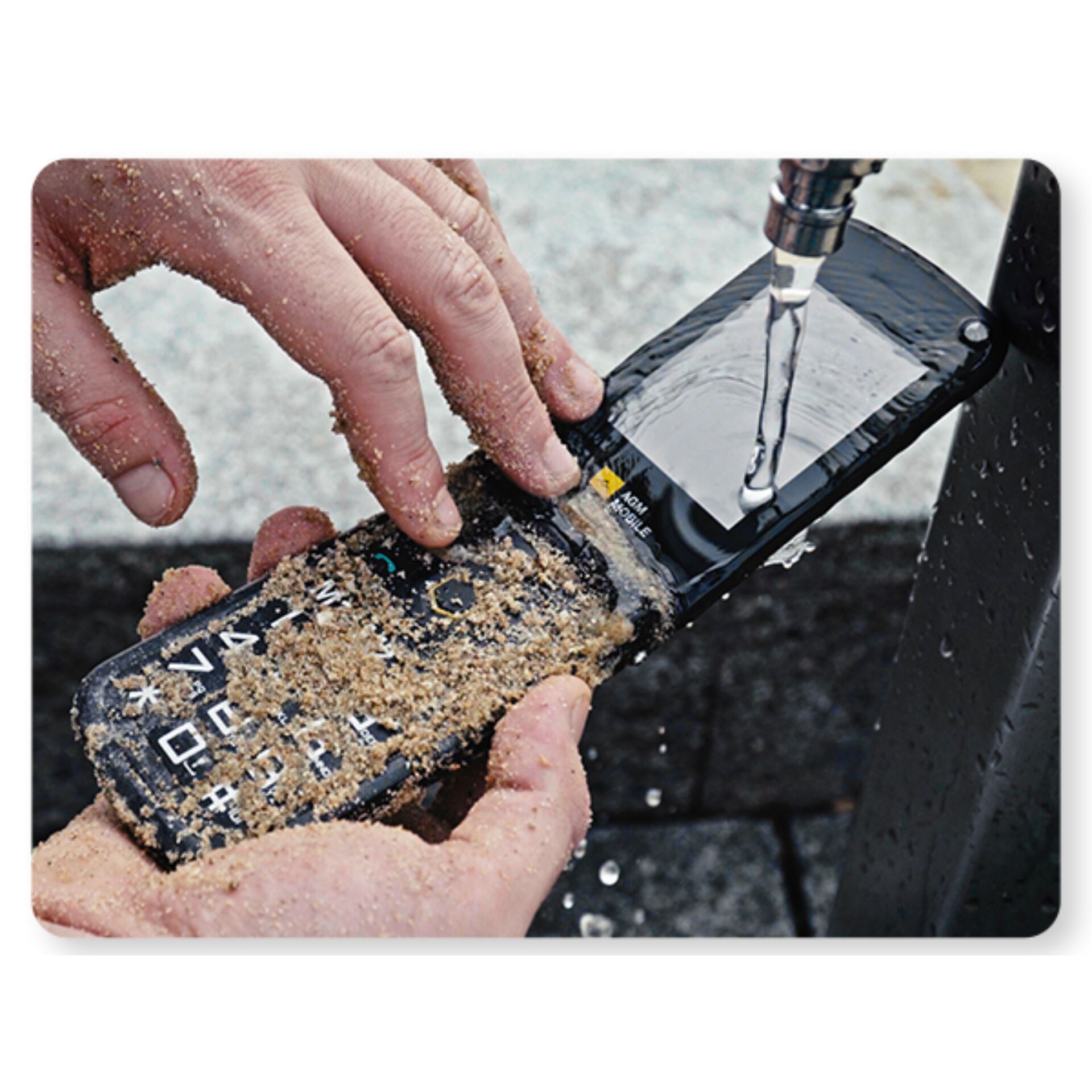AGM MOBILE M8 Klapper  4G  Rugged Smartphones
