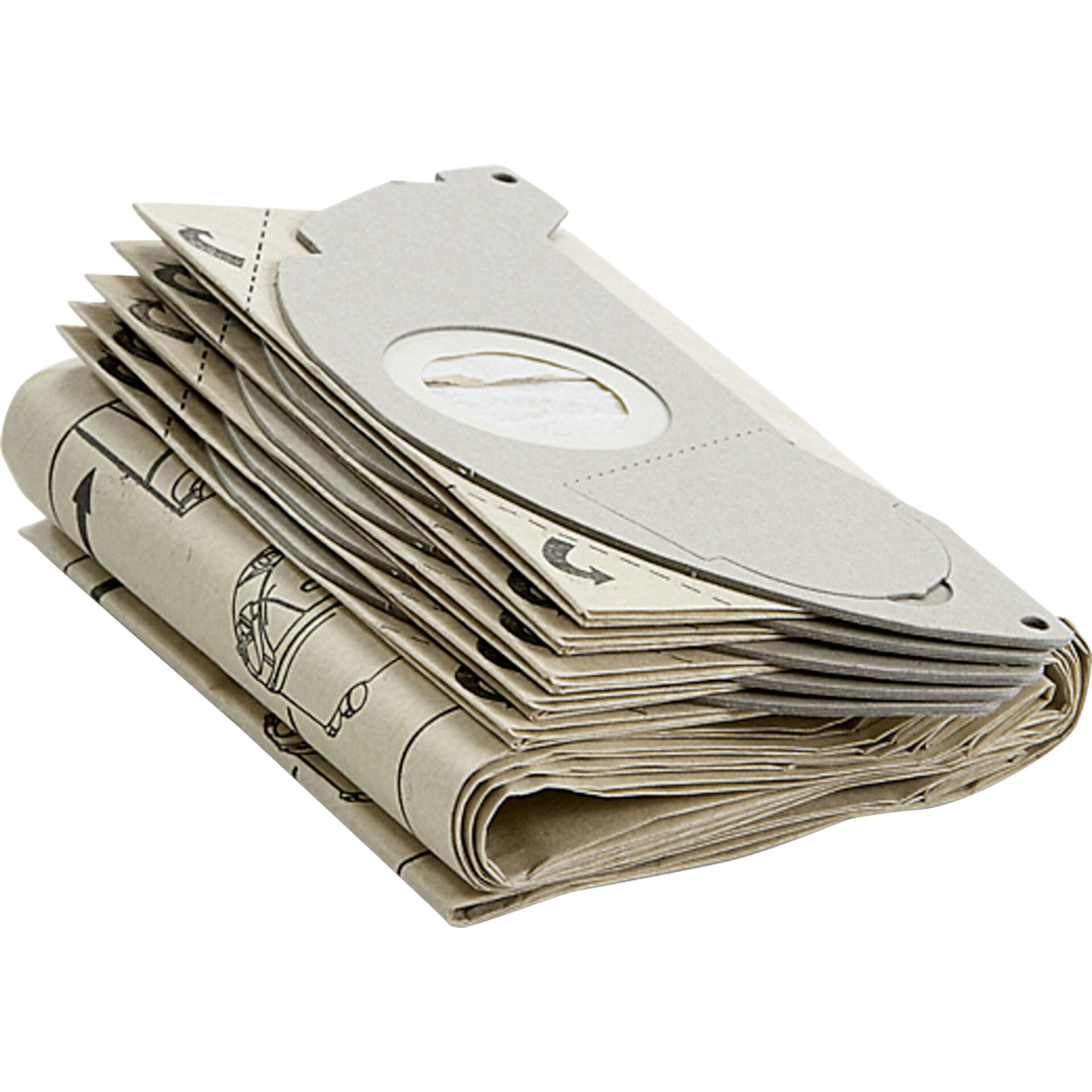 Kaercher Filterset 5 Stck fuer SE 5 100 Zubehoer fuer Staubsauger & Reiniger