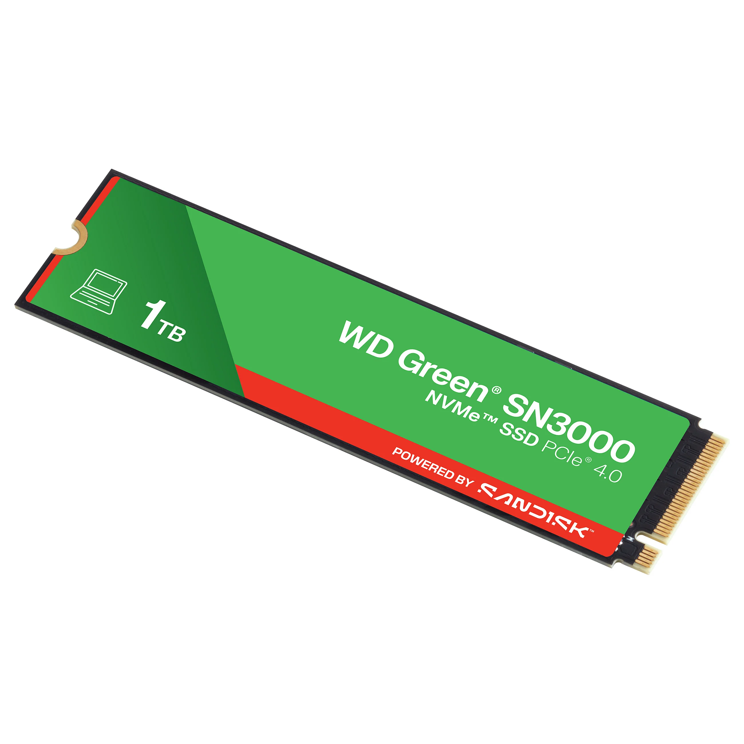 Western Digital Green SSD 1TB M 2 2280 PCI 4 0 SN3000 Speichermedien