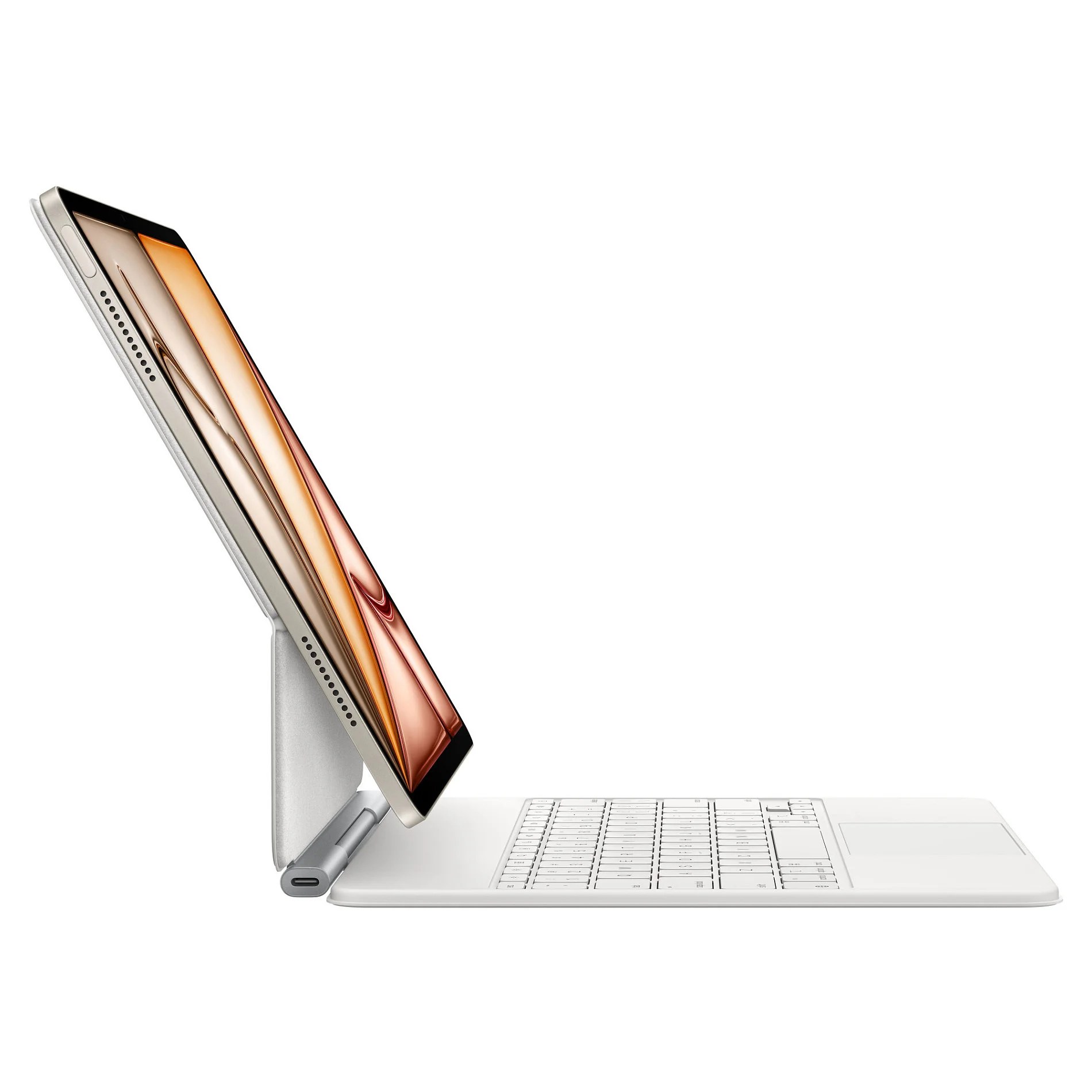 Apple magic keyboard fuer ipad air13 m3  white   7 gen Notebook & Tablet Zubehoer