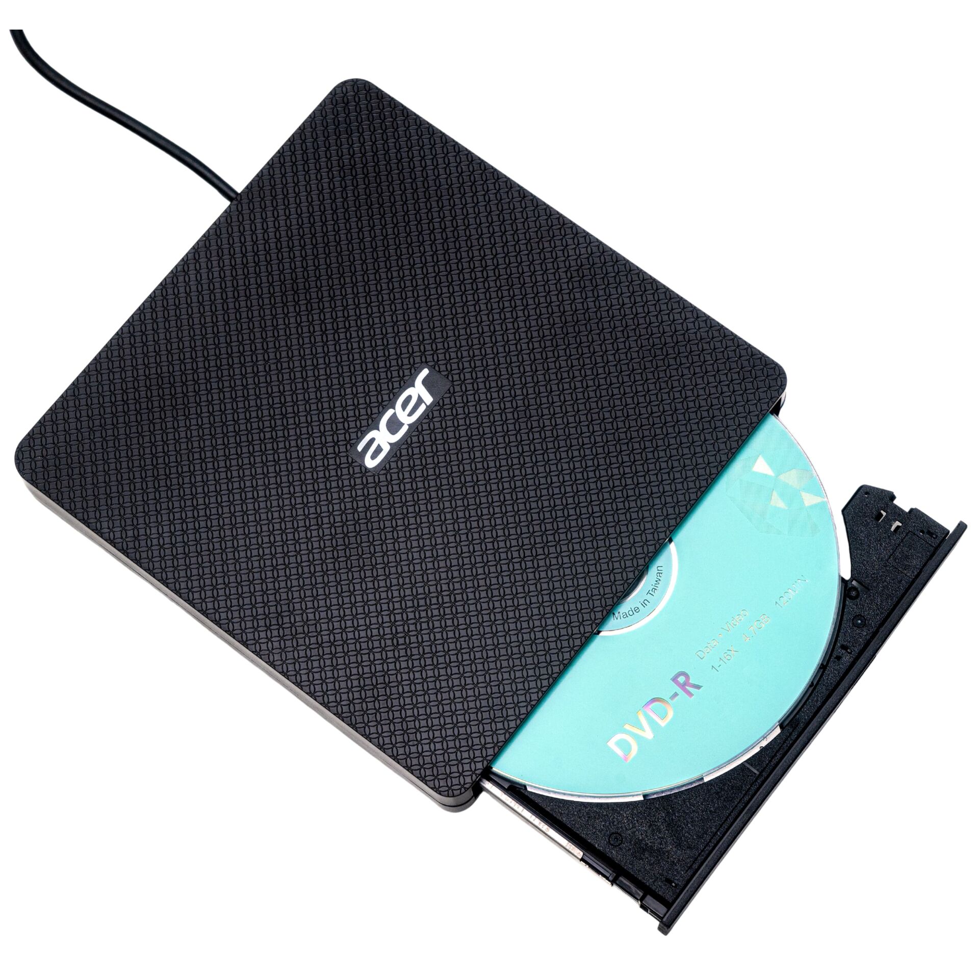 Acer Portable DVD Writer AXD001 Optisches Laufwerk DVD RW Schwarz Notebook & Tablet Zubehör