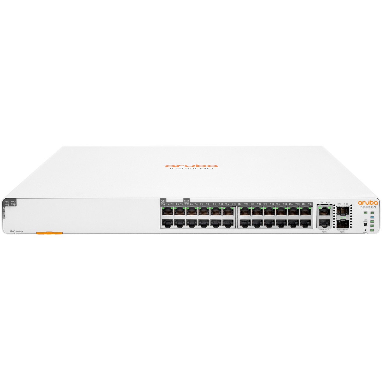 HP Enterprise 24 4P Aruba Instant On 1960 24G 2SFP  2XGT PoE   370W  M RM Switch Switches