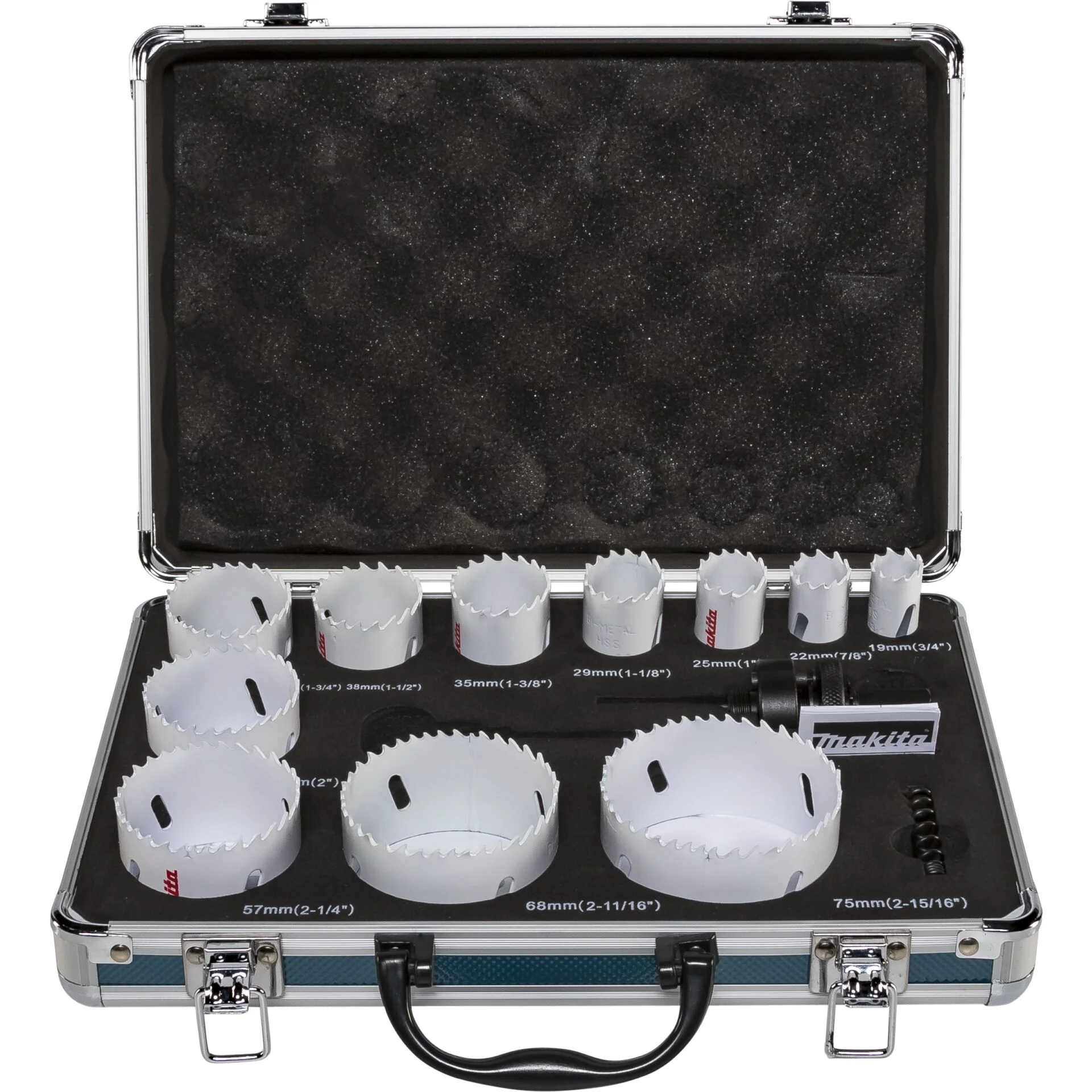 Makita D 47298 BIM Lochsaegen Set 14tlg Bohrer & Schrauber