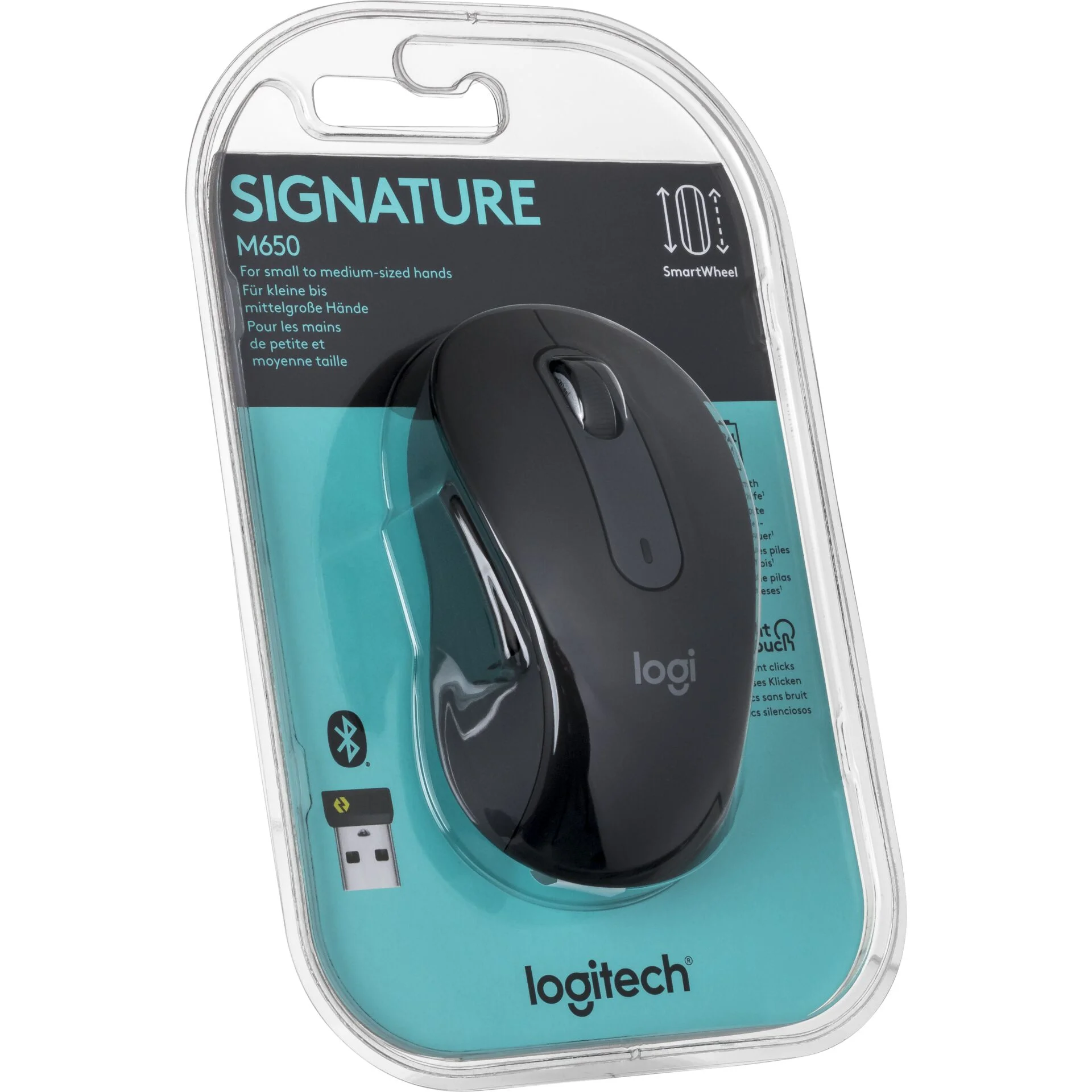 Logitech Signature M650 M graphite Tastaturen & Maeuse