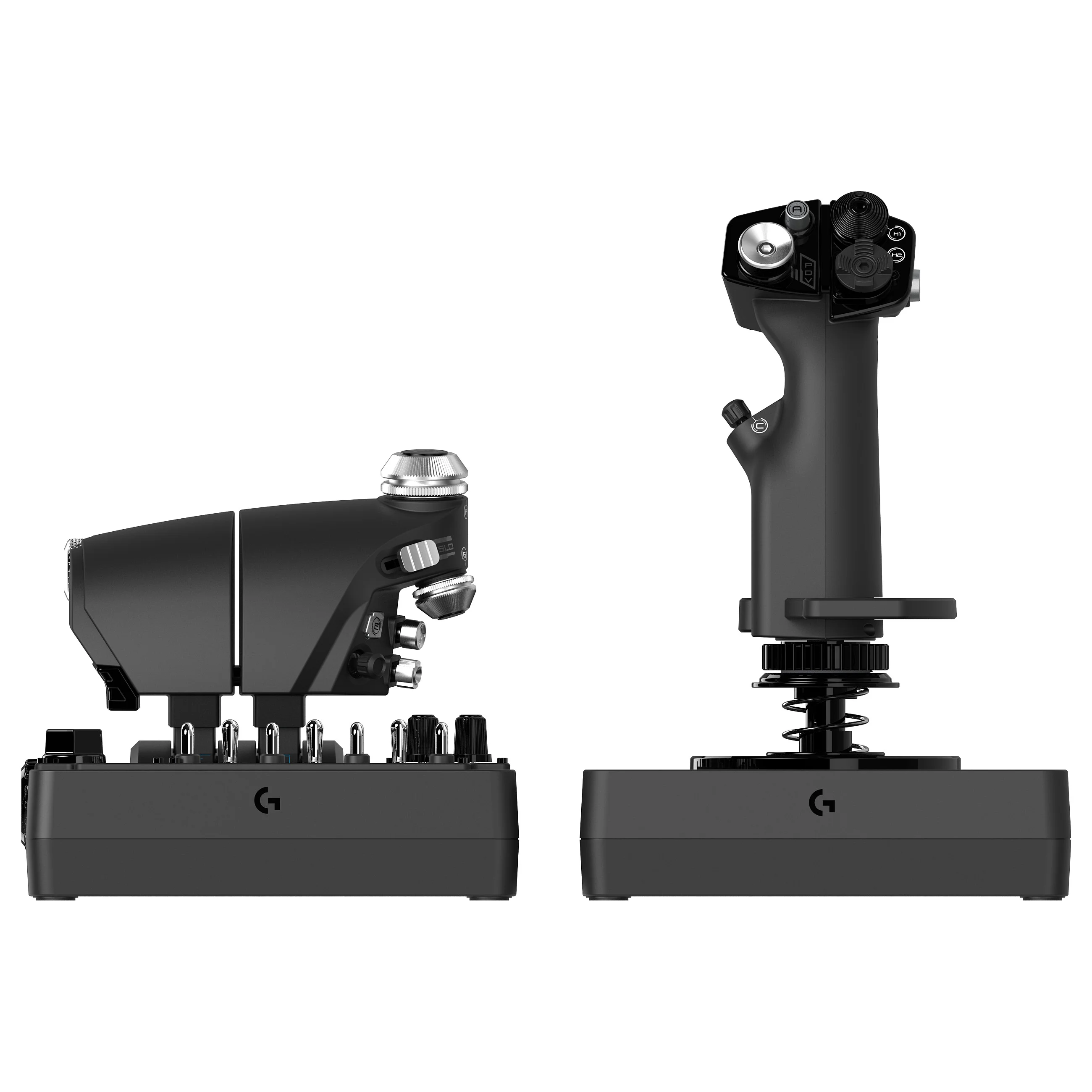 Logitech X56 H O T A S  Joystick and throttle wired for PC Zubehoer Gaming