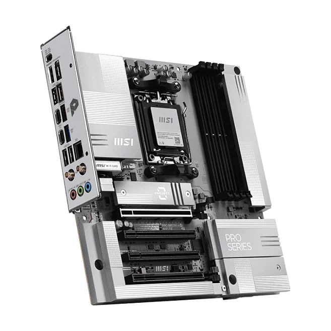 MSI AM5 PRO B850M A WIFI PZ M ATX AMD B850 Sockel AM5 micro ATX PC-Zubehoer