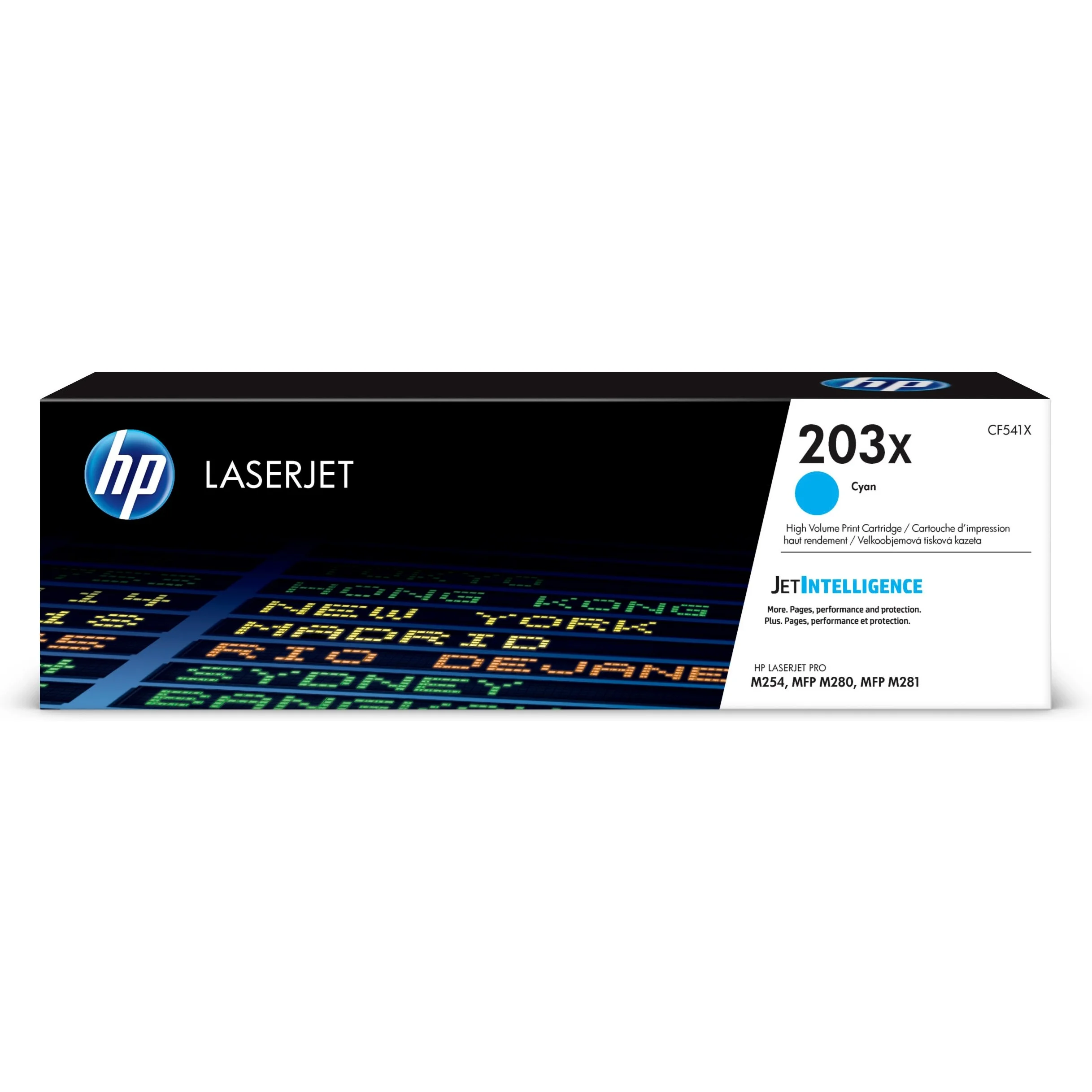 HP Toner 203X CF541X Cyan Drucker & Scanner