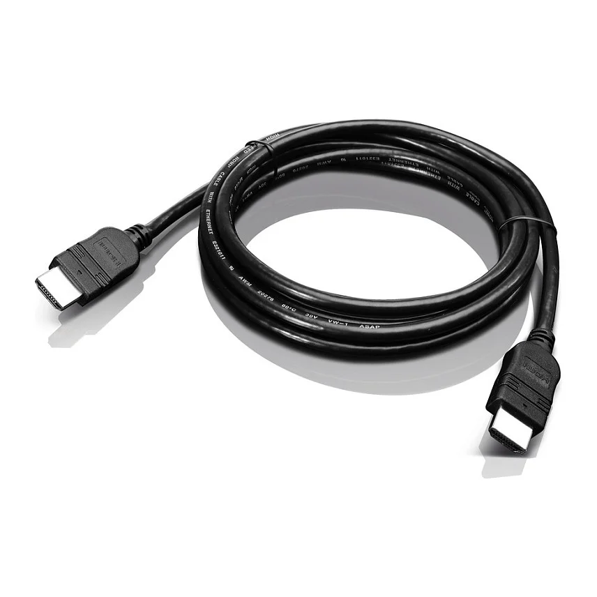 Lenovo 2 0m HDMI HDMI Kabel 2 m HDMI Typ A  Standard  Schwarz Akkus Powerbanks & Kabel