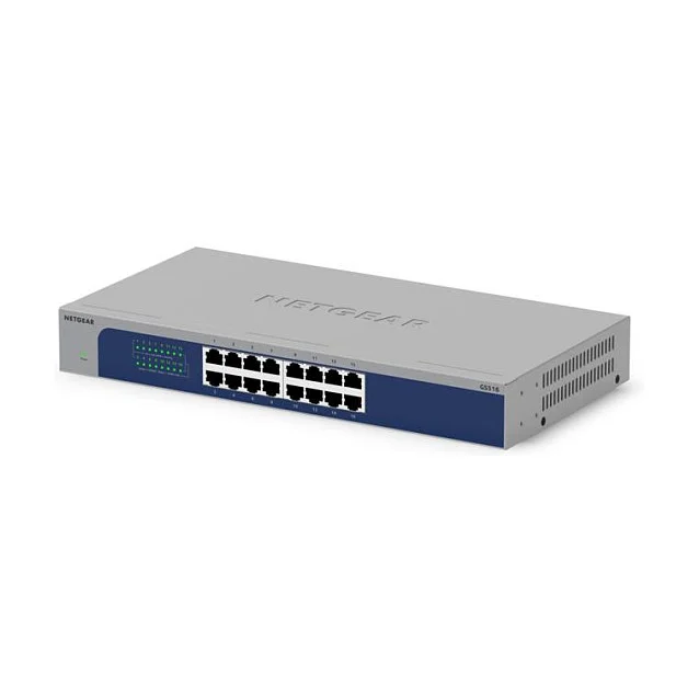 NETGEAR GS516 300EUS Netzwerk Switch Unmanaged Gigabit Ethernet  10 100 1000  Grau Switches