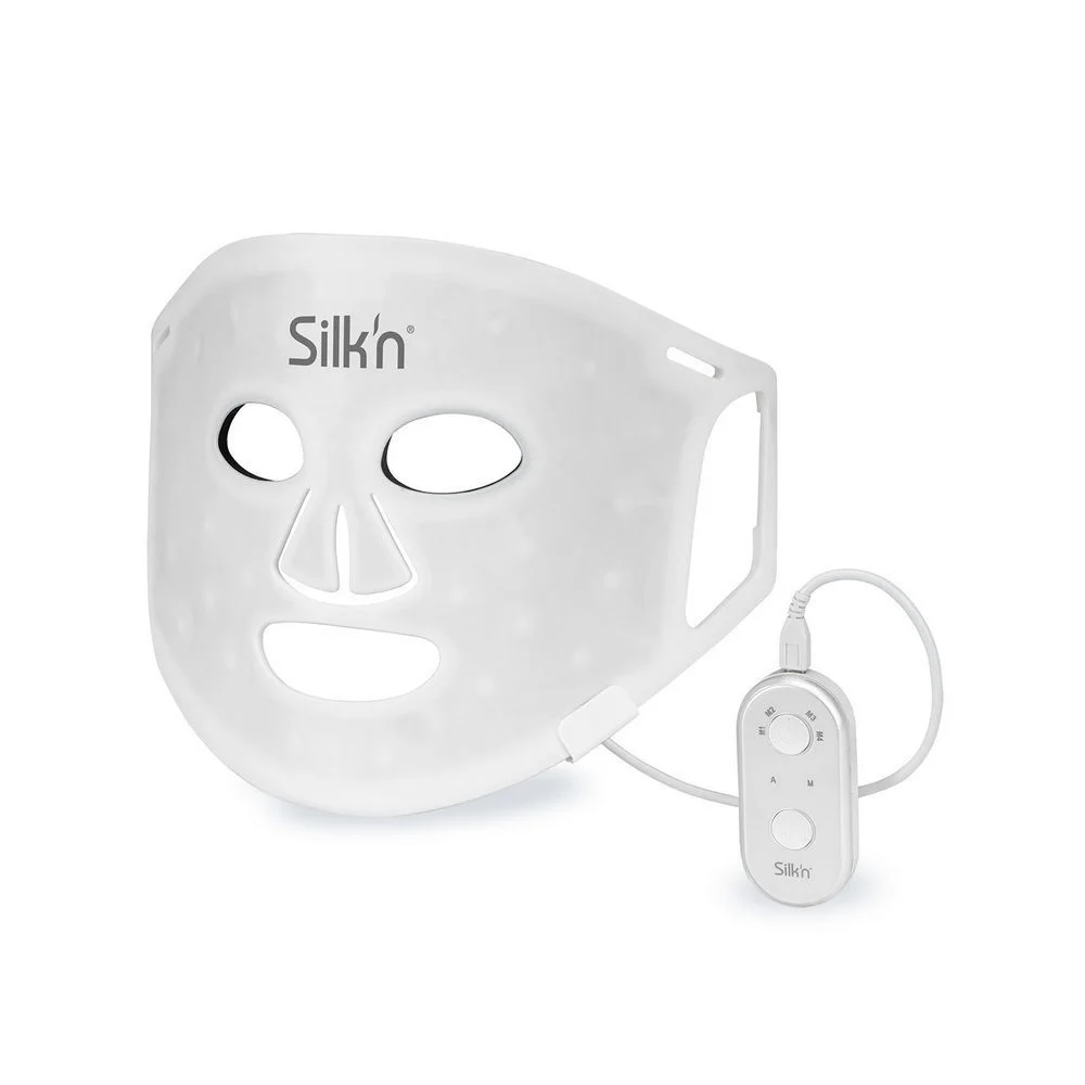 SILK N LED Lichttherapiegeraet Gesichtsmaske Koerperpflege