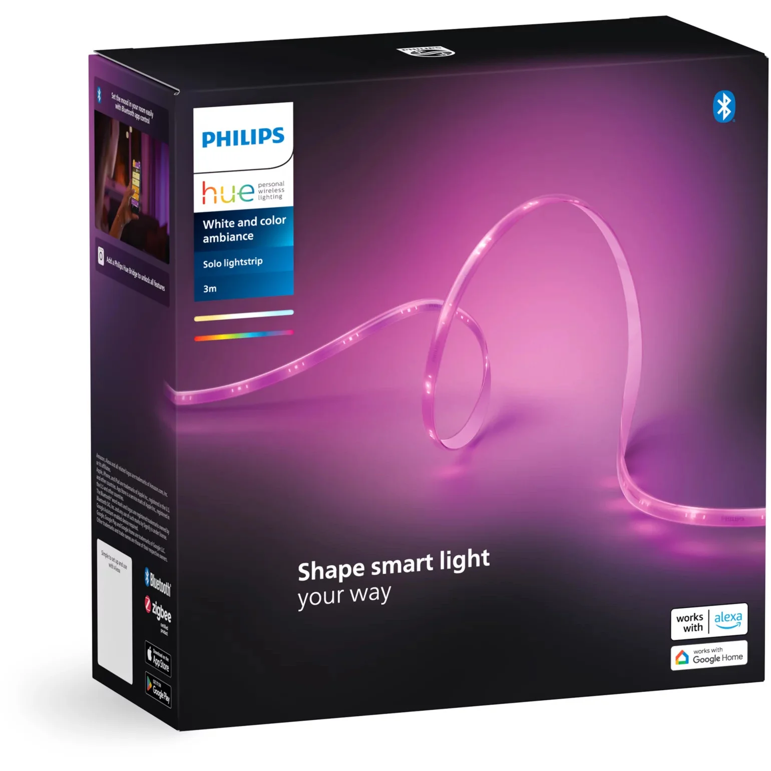 Philips Hue Solo Lightstrip 3 Meter Lightstrips