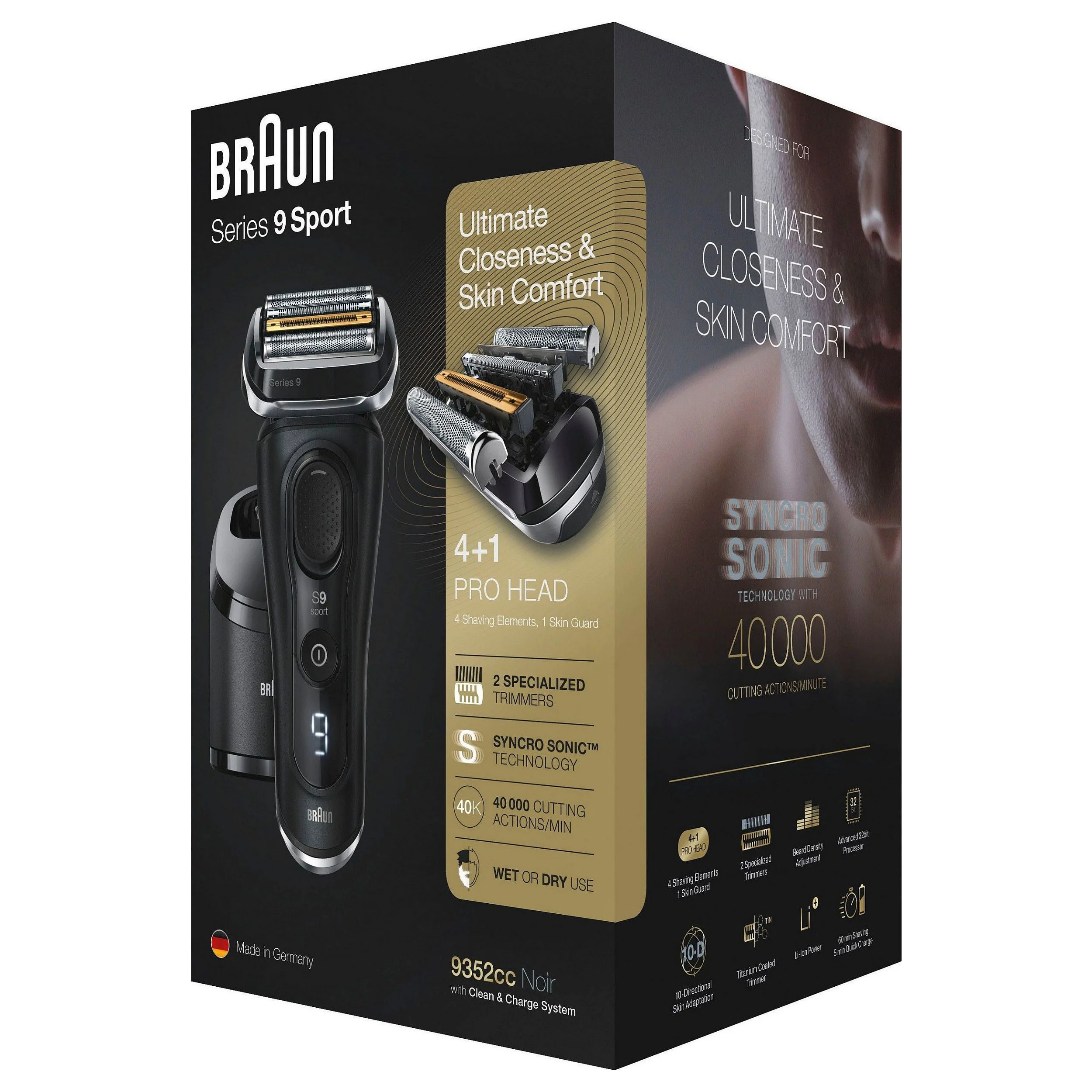 Braun Rasierer Series 9 9352cc Koerperpflege