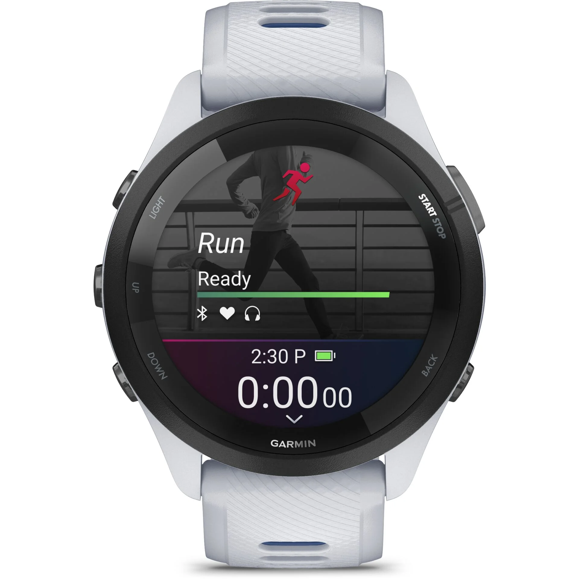 Garmin Forerunner 265 Weiss Dunkelblau Smartwatches & Fitnesstracker