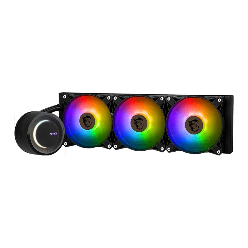 MSI MAG CORELIQUID E360 Computerkuehlsystem Hauptplatine  Prozessor Fluessigkeitskuehlung 12 cm Schwarz PC-Zubehoer