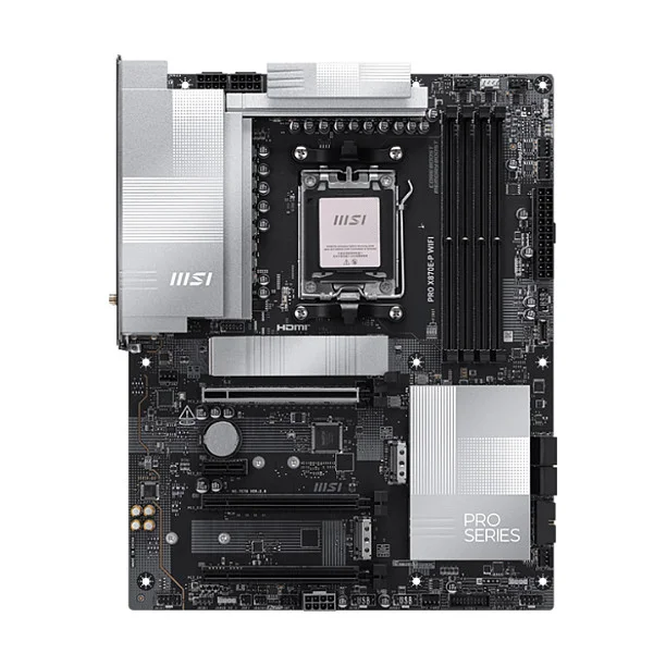 MSI PRO X870E P WIFI Motherboard AMD X870E Sockel AM5 ATX PC-Zubehoer