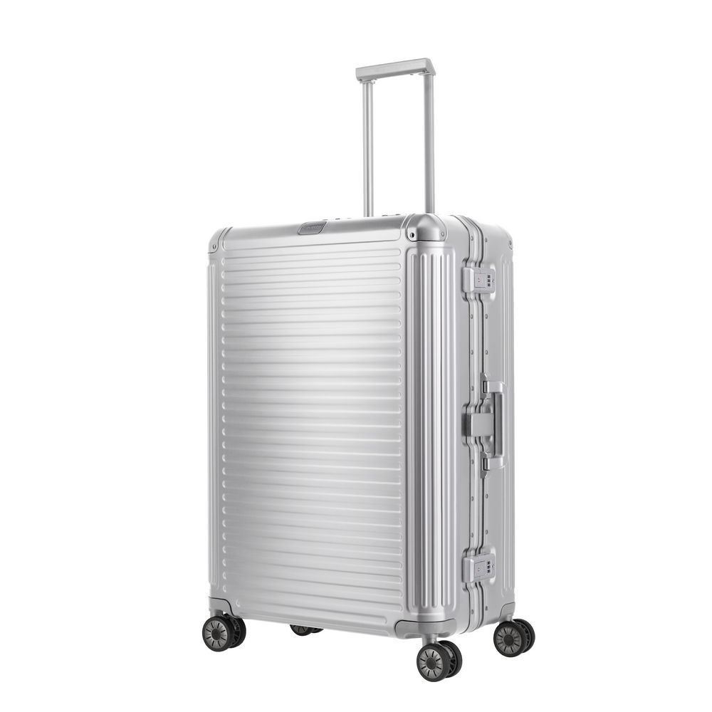TRAVELITE 4 Rollen Koffer Trolley Aluminium Next  L  silber Taschen & Rucksaecke