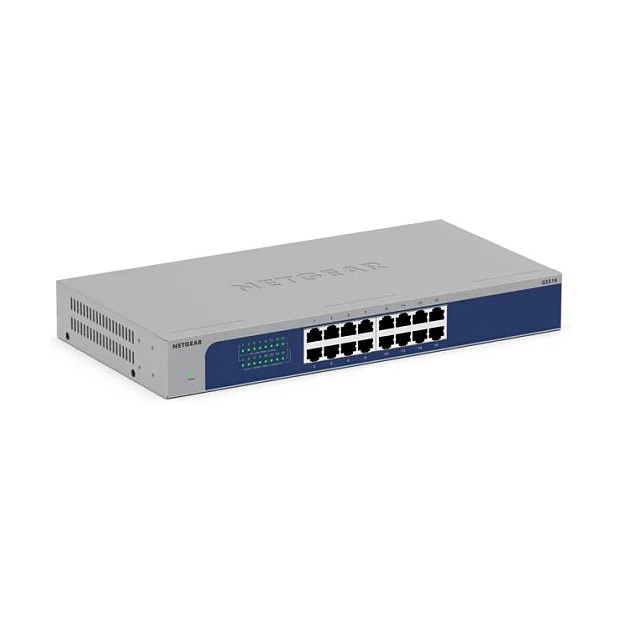 NETGEAR GS516 300EUS Netzwerk Switch Unmanaged Gigabit Ethernet  10 100 1000  Grau Switches