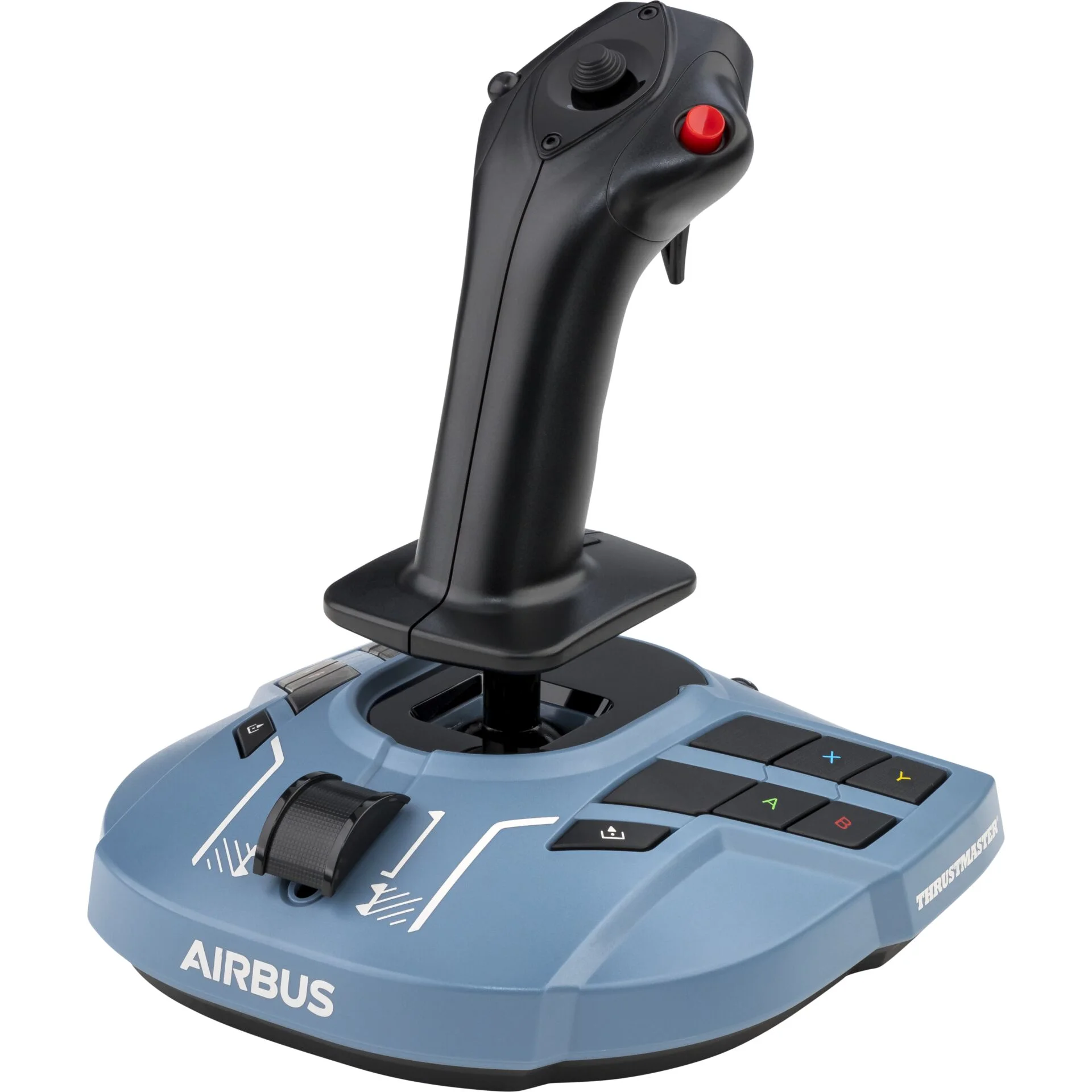 Thrustmaster TCA Sidestick X Airbus Edition Schwarz  Grau USB Joystick Analog PC  Xbox Zubehoer Gaming