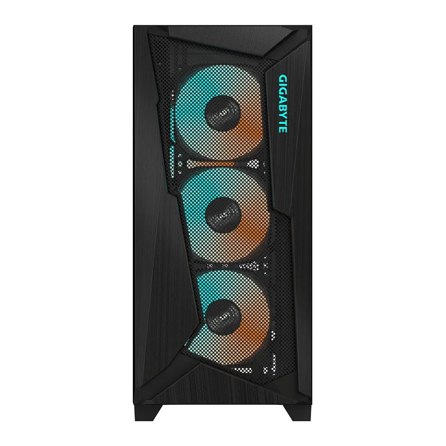 GIGABYTE C301 GLASS Midi Tower Schwarz PC-Komponenten